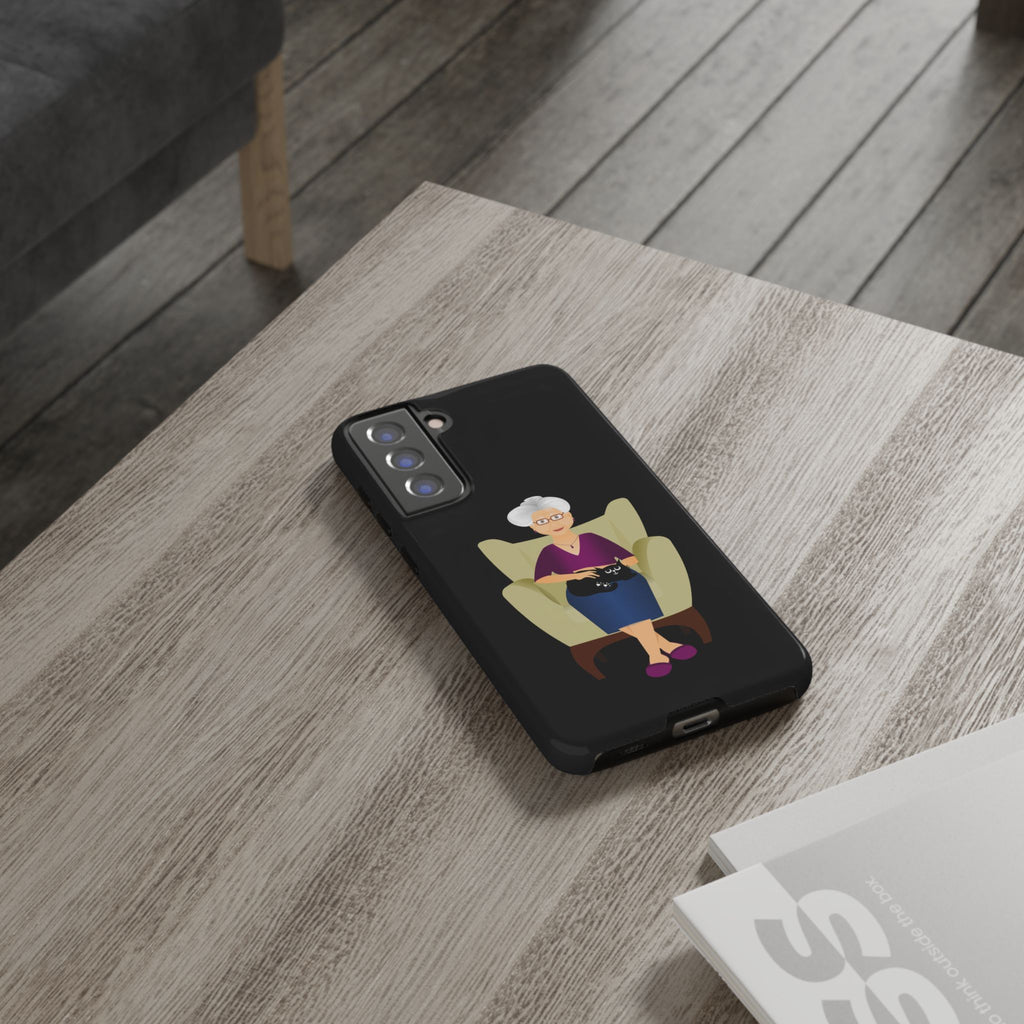 Grandma Phone Case, Tough Phone Cover for Grandparents, Durable Case for Seniors, Unique Gift for Grandmother, Personalized Tech Accessory