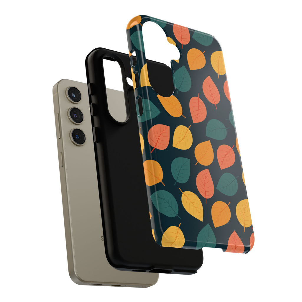 Autumn Leaves Phone Case - Protective Cell Phone Cover, Fall Aesthetic, Nature Lover Gift, Seasonal Accessories, Eco-Friendly Case