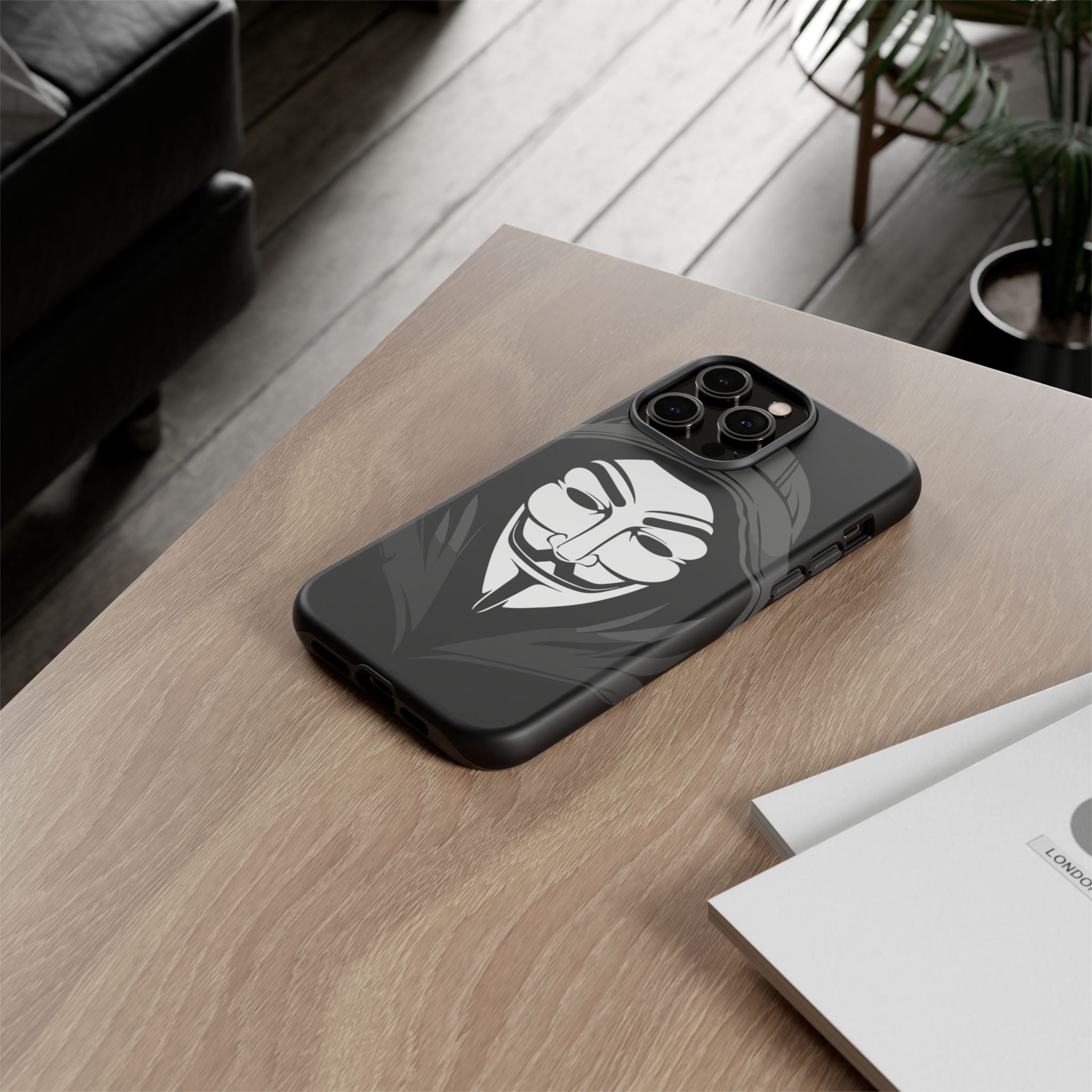 Rebellious Phone Case with Guy Fawkes Design | Tough Cases, Unique Phone Cover, Gift for Tech Lovers, Aesthetic Phone Accessory, [...]