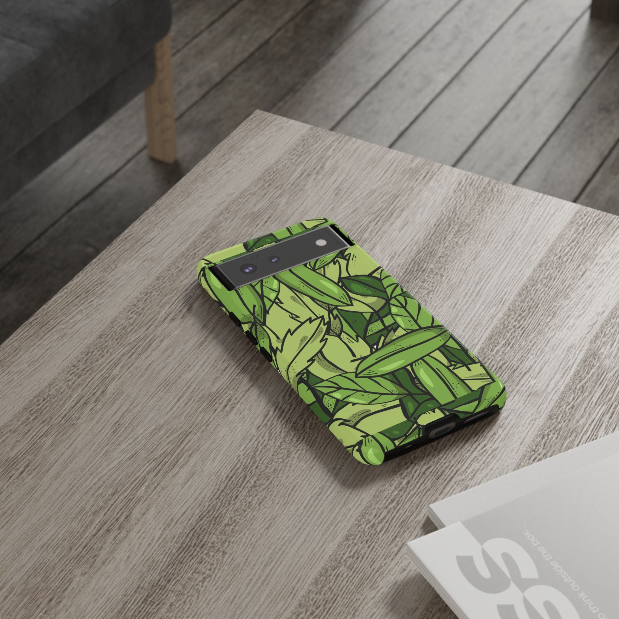 Leafy Green Phone Case - Tough Cases, Eco-Friendly Gadget Cover, Nature-Inspired Accessories, Unique Gift for Nature Lovers, Stylish [...]