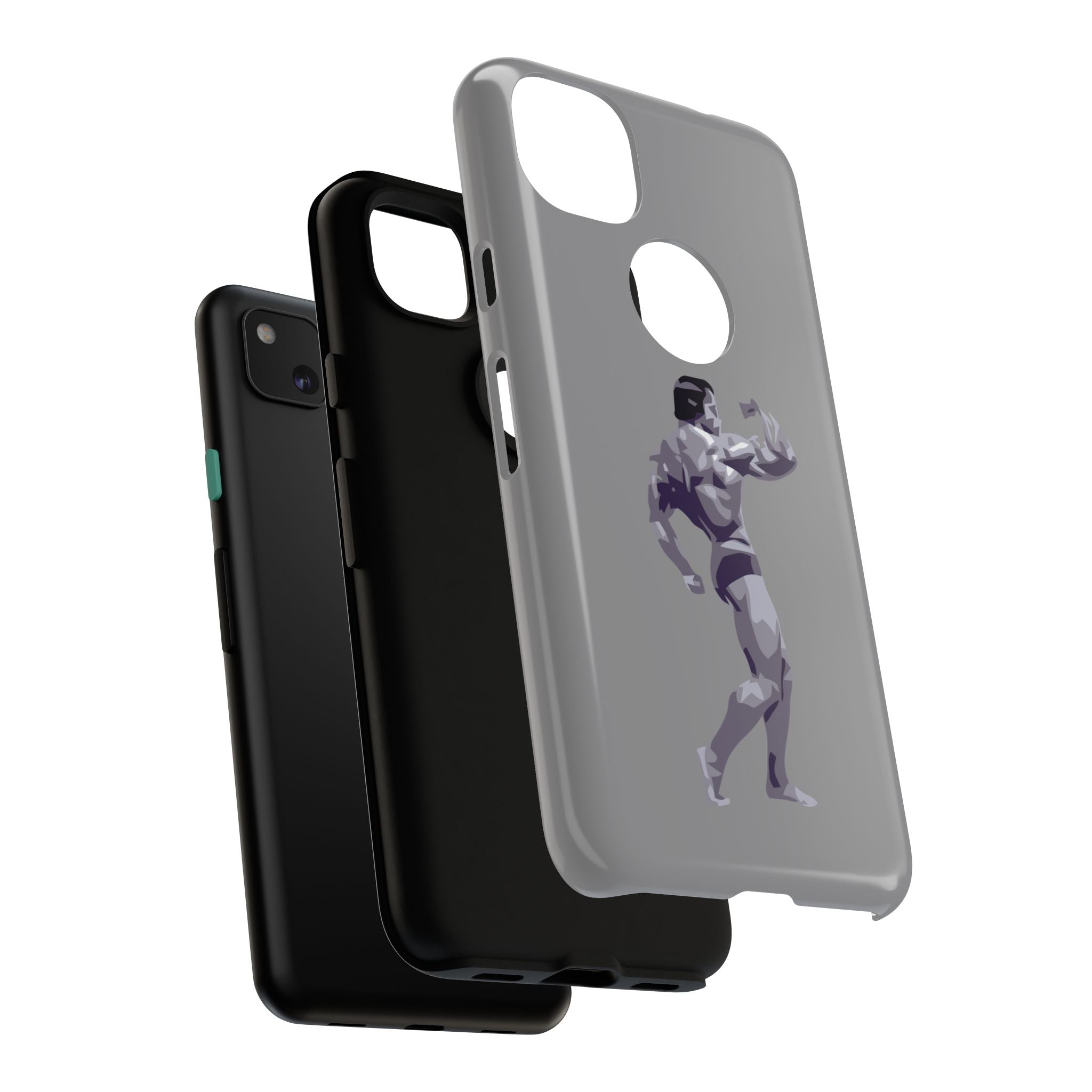 Muscle Man Phone Case - Tough Cases, Martial Arts Gift, Gym Lover Accessories, Inspirational Phone Cover, Unique Tech Gift