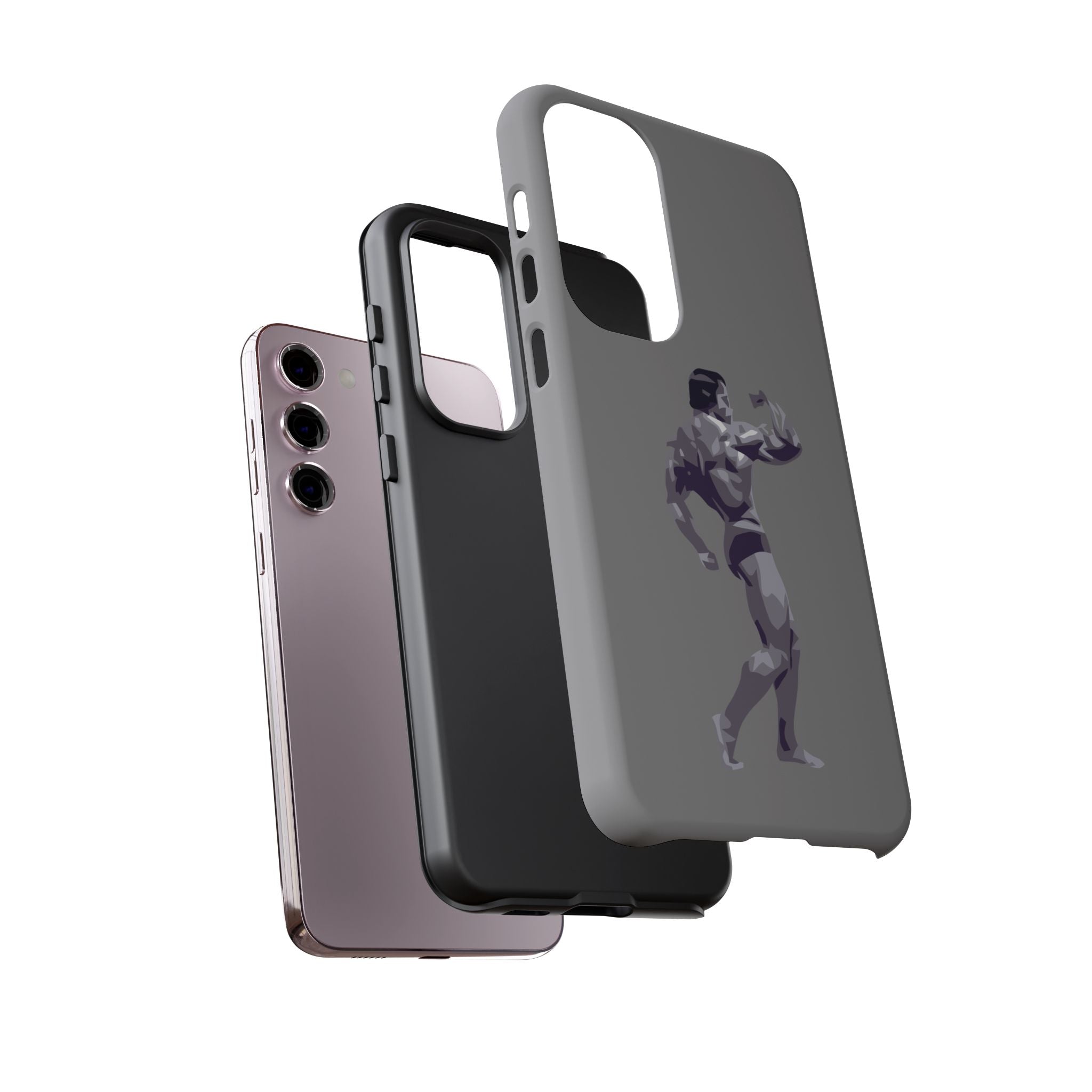 Muscle Man Phone Case - Tough Cases, Martial Arts Gift, Gym Lover Accessories, Inspirational Phone Cover, Unique Tech Gift