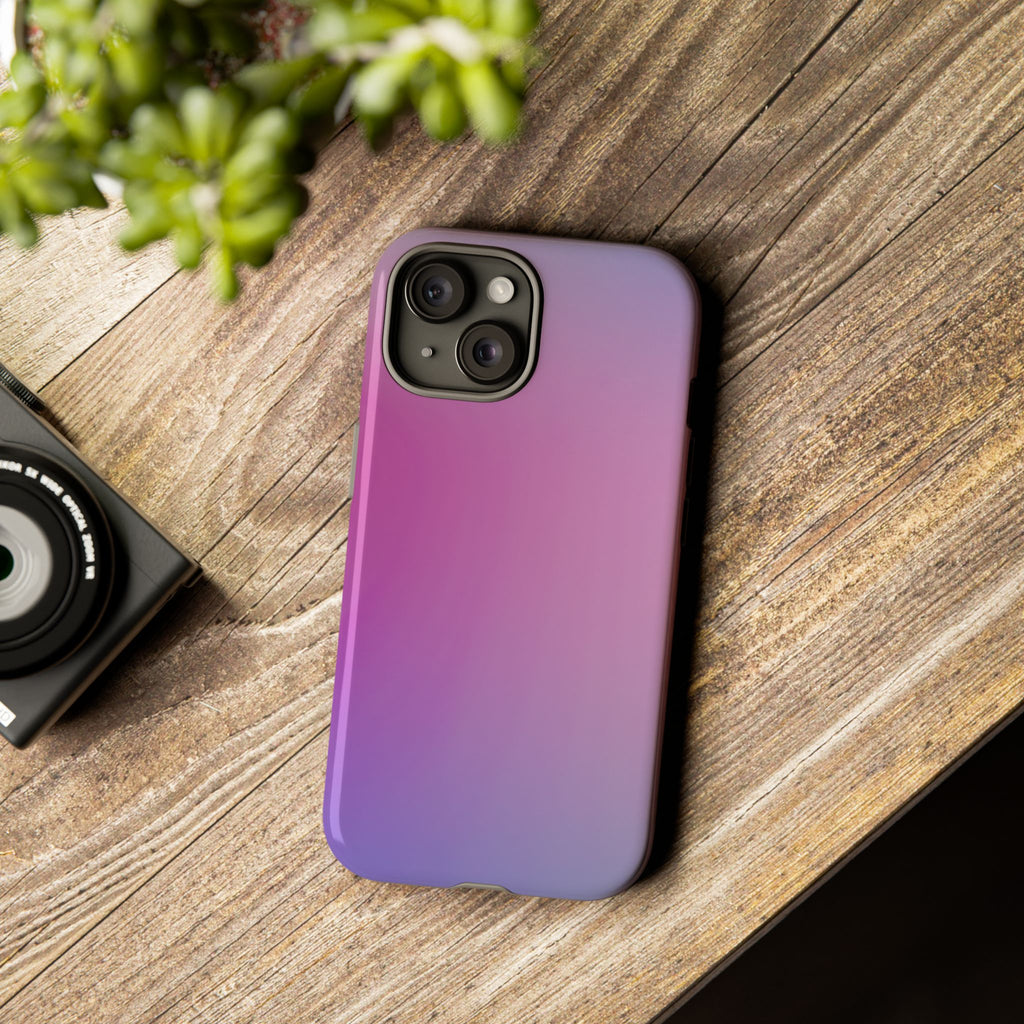 Stylish Phone Case, Tough Phone Cover, Gradient Phone Protector, Customizable Phone Shell, Durable Phone Accessory