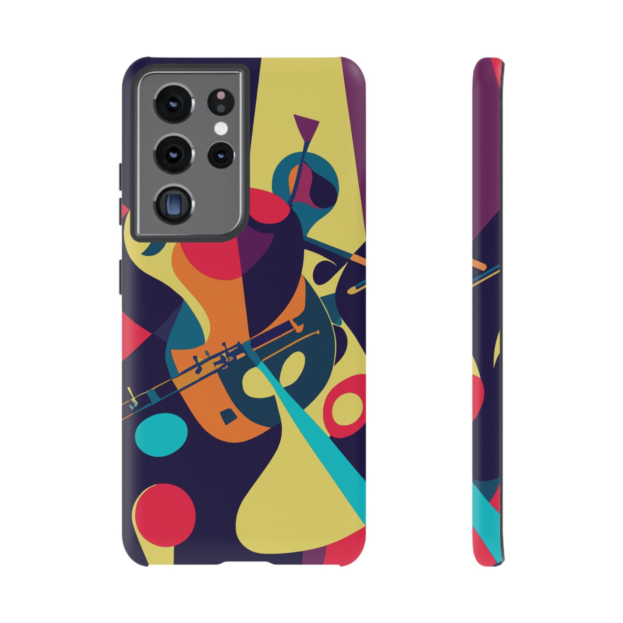 Vibrant Guitar Phone Case - Tough Cases for Music Lovers, Colorful Phone Cover, Gifts for Musicians, Artistic Mobile Accessories, [...]