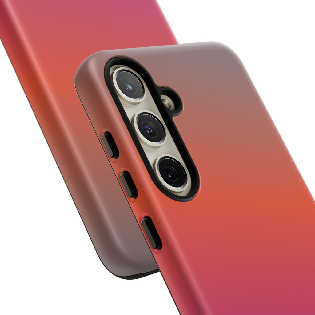 Gradient Phone Case, Custom Tough Case, Durable Phone Accessory, Vibrant Design, Gift for Tech Lovers, Birthday and Holiday Present