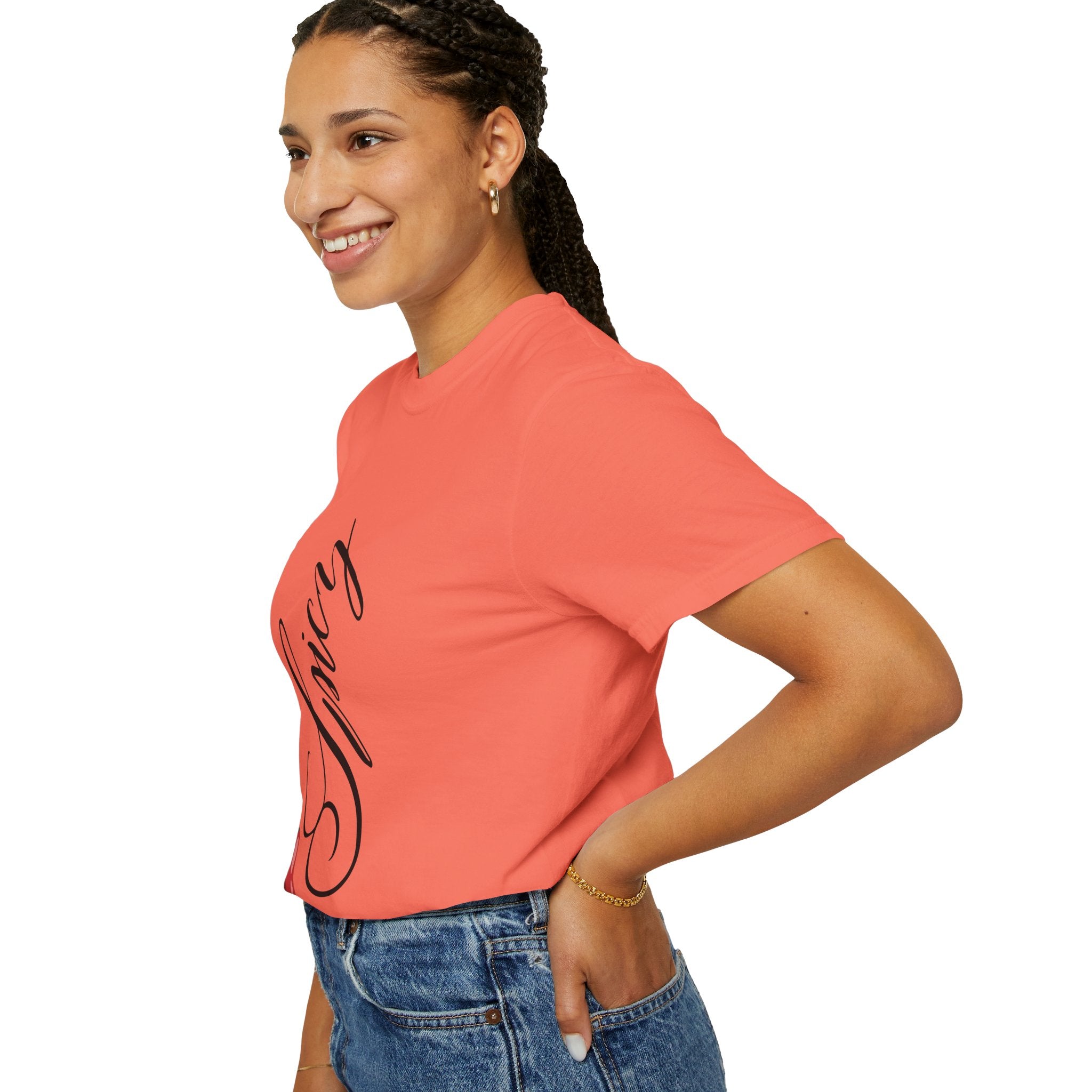 Spicy Unisex Garment-Dyed T-shirt, Cute Casual Tee, Perfect Gift for Foodies, Trendy Summer Style, Great for BBQs and Parties