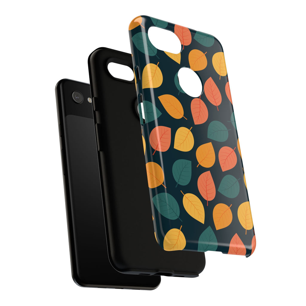 Autumn Leaves Phone Case - Protective Cell Phone Cover, Fall Aesthetic, Nature Lover Gift, Seasonal Accessories, Eco-Friendly Case
