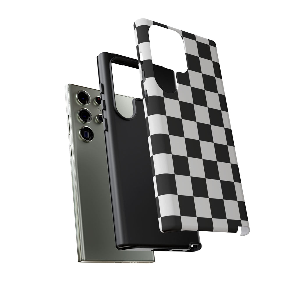 Stylish Checkered Phone Case | Trendy Protective Cover for iPhone, Gift for Teens, Fashion Accessory, Unique Design for All Occasions