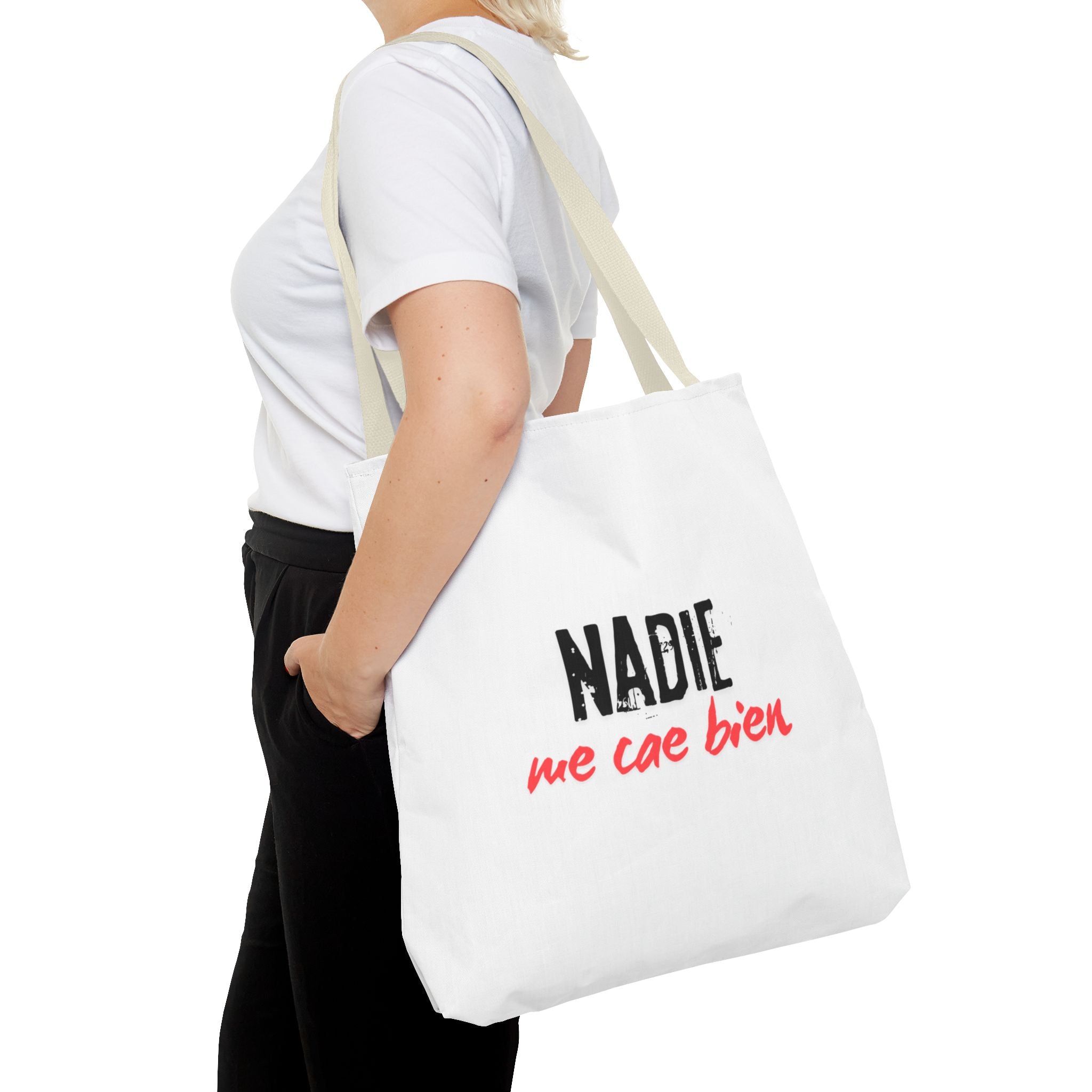 White "I Like No One" – Anti-Social Tote