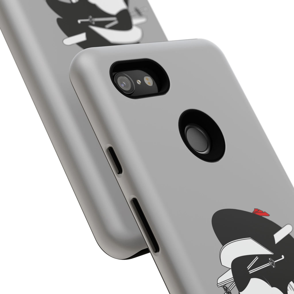 Stylish Phone Case with Japanese Geisha Design, Tough Phone Case, Cute Phone Cover, Japanese Art, Ethnic Style