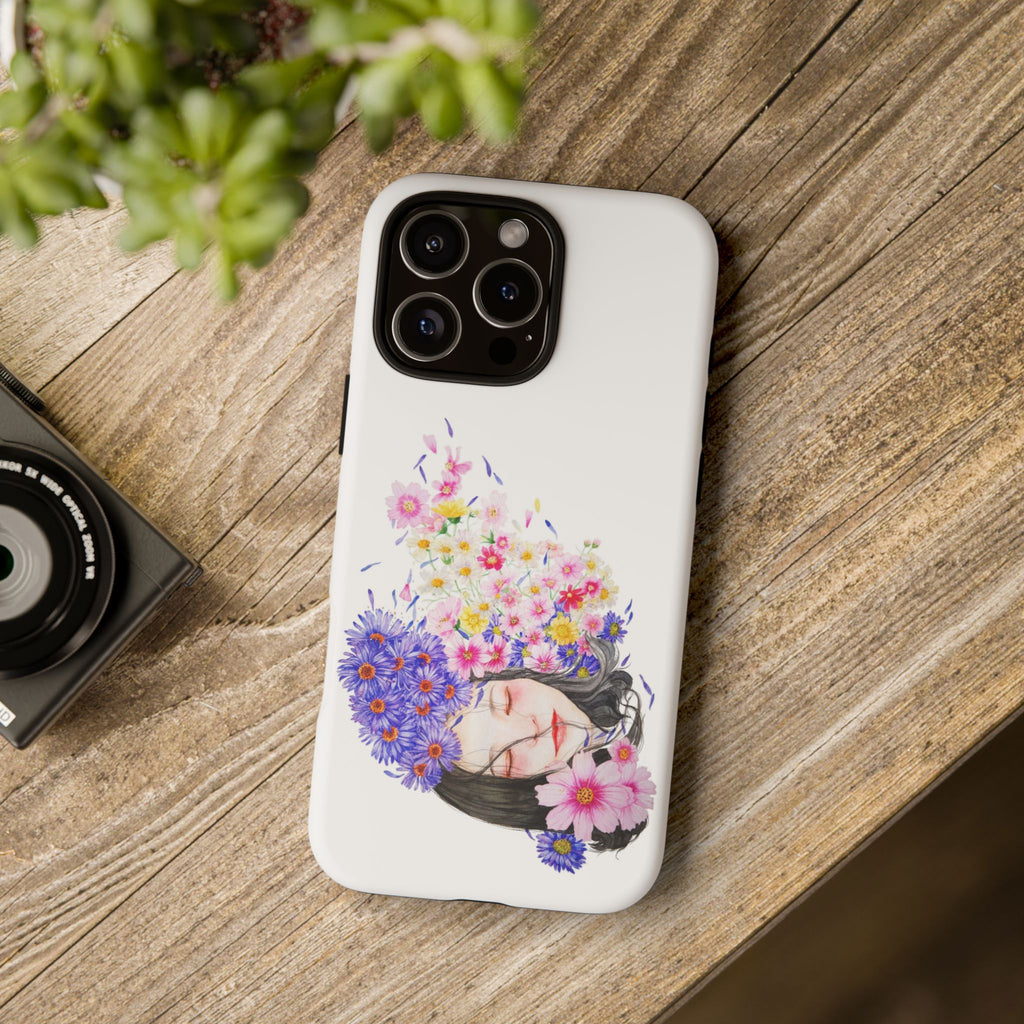 Floral Phone Case | Tough Cases | Cute Floral Design, Gift for Her, Spring Accessory, Mother's Day Gift, Stylish Protection