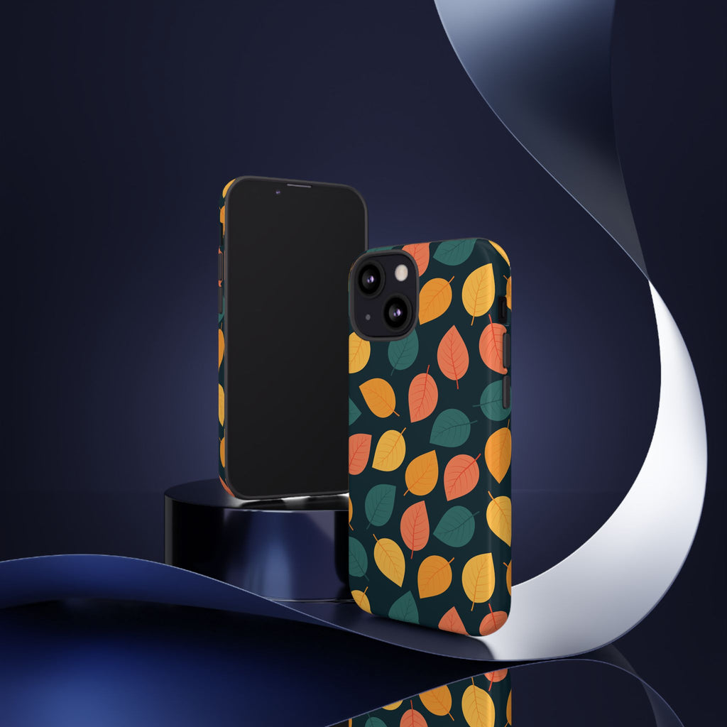 Autumn Leaves Phone Case - Protective Cell Phone Cover, Fall Aesthetic, Nature Lover Gift, Seasonal Accessories, Eco-Friendly Case