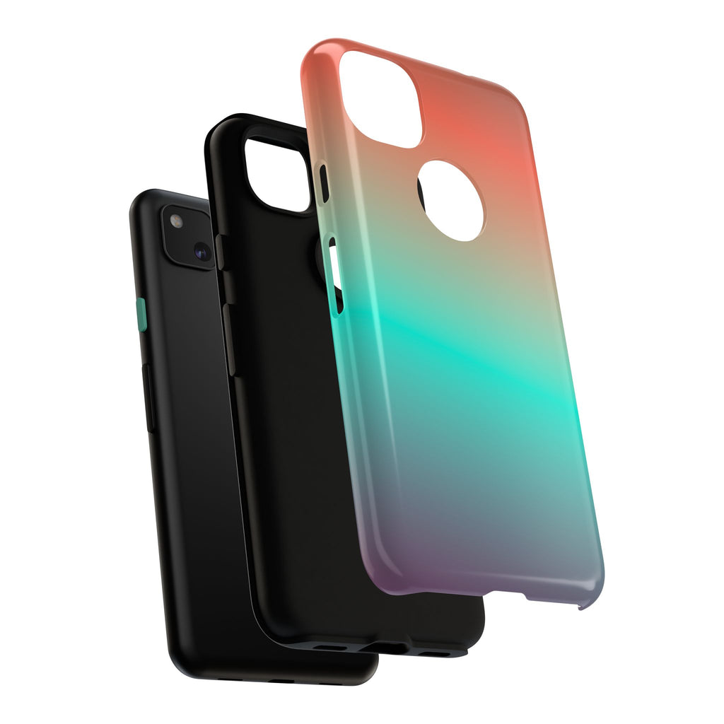 Gradient Phone Case, Tough Cases for Protection, Stylish iPhone Cover, Trendy Mobile Accessory, Perfect Gift for Tech Lovers