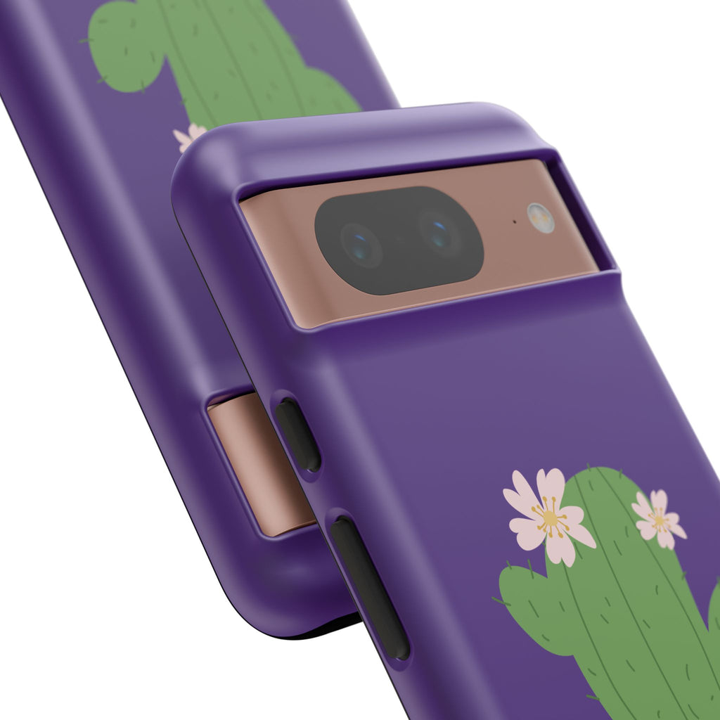 Cactus Phone Case, Tough Cases, Cute Floral, Trending Design, Unique Gift, Phone Accessories, Summer Vibe, Nature Lover