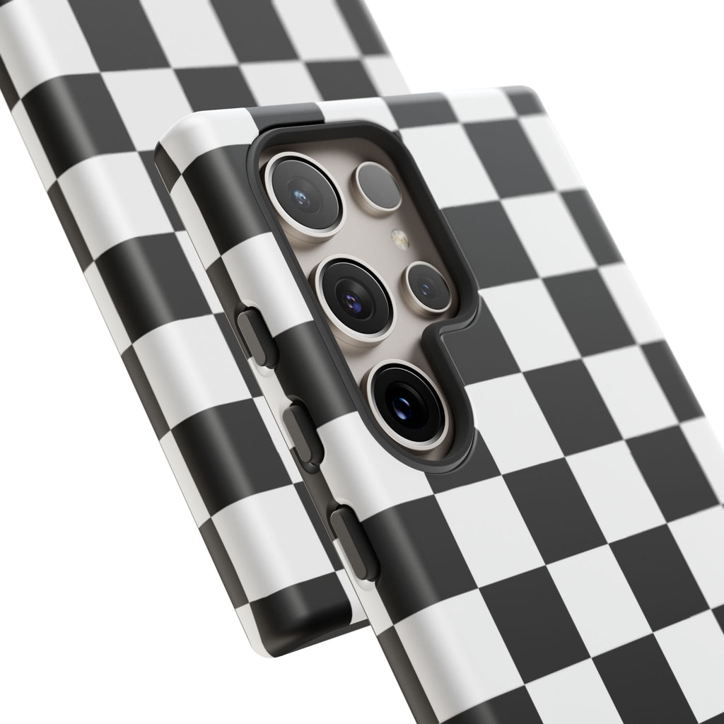 Stylish Checkered Phone Case | Trendy Protective Cover for iPhone, Gift for Teens, Fashion Accessory, Unique Design for All Occasions