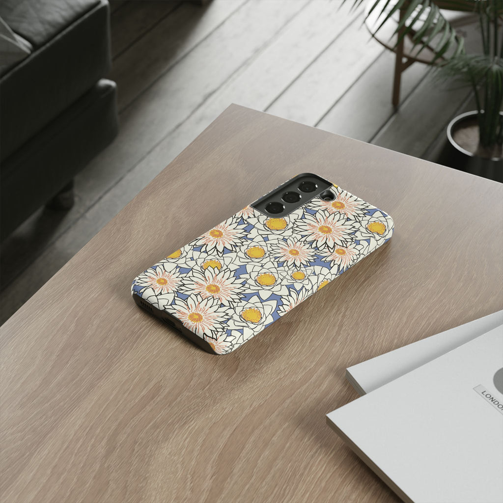 Stylish Phone Case, Floral Protective Cover, Gift for Nature Lovers, Trendy Tech Accessory, Customizable Phone Case