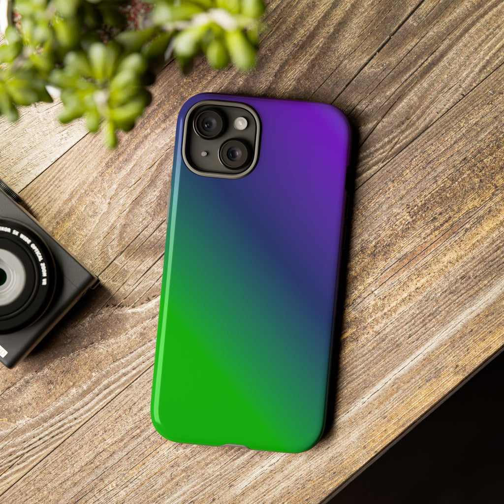 Gradient Phone Case - Stylish Tough Cases for Smartphone Protection, Colorful Phone Cover, Trendy Tech Accessory, Gift for Him/Her
