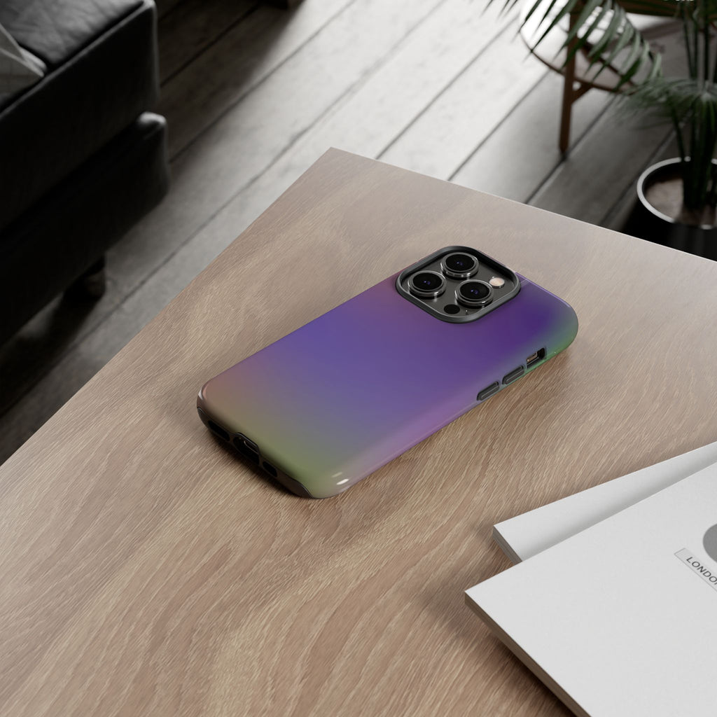 Colorful Phone Case, Tough Phone Cover, Gradient Design Case, Stylish Mobile Accessories, Unique Gift for Her