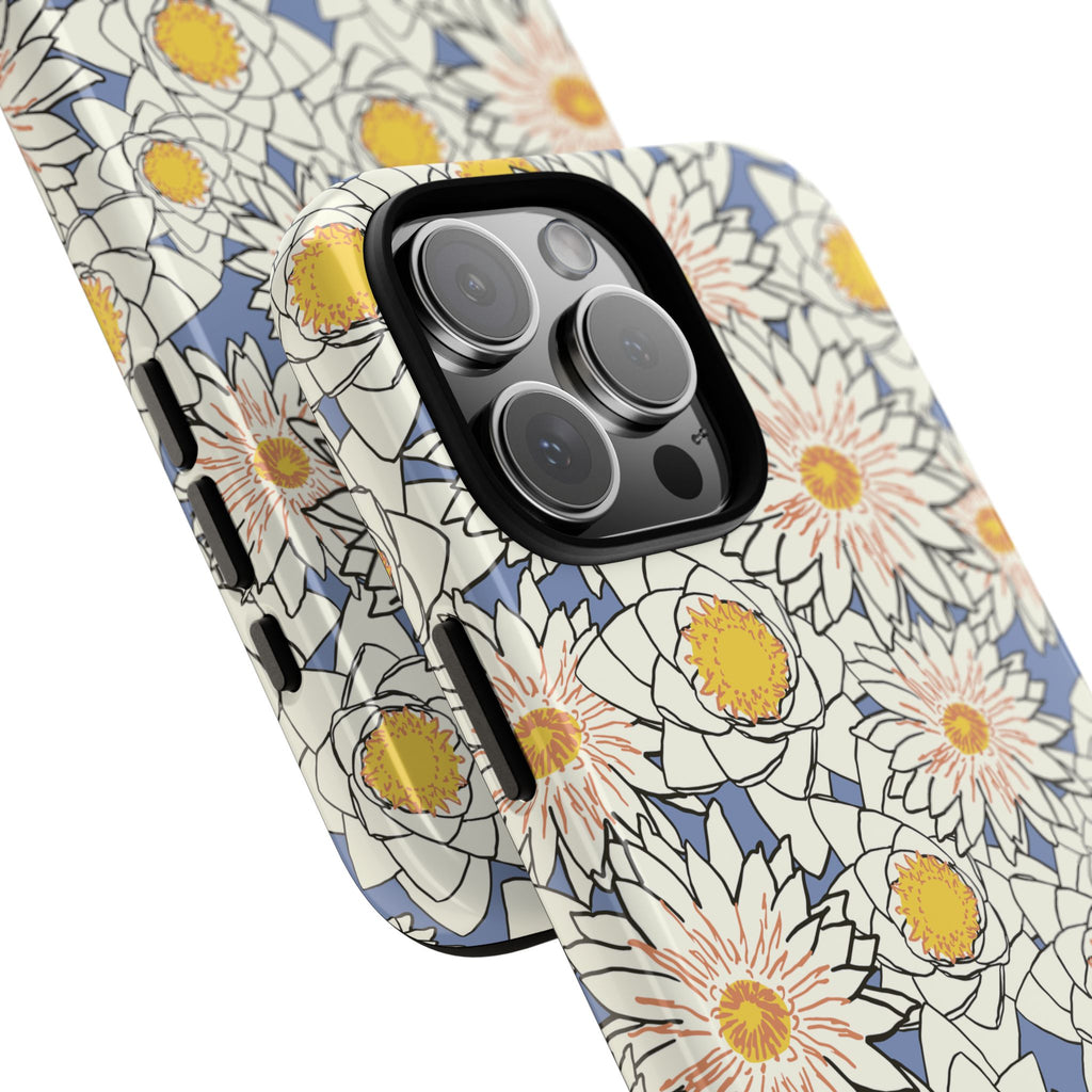 Stylish Phone Case, Floral Protective Cover, Gift for Nature Lovers, Trendy Tech Accessory, Customizable Phone Case