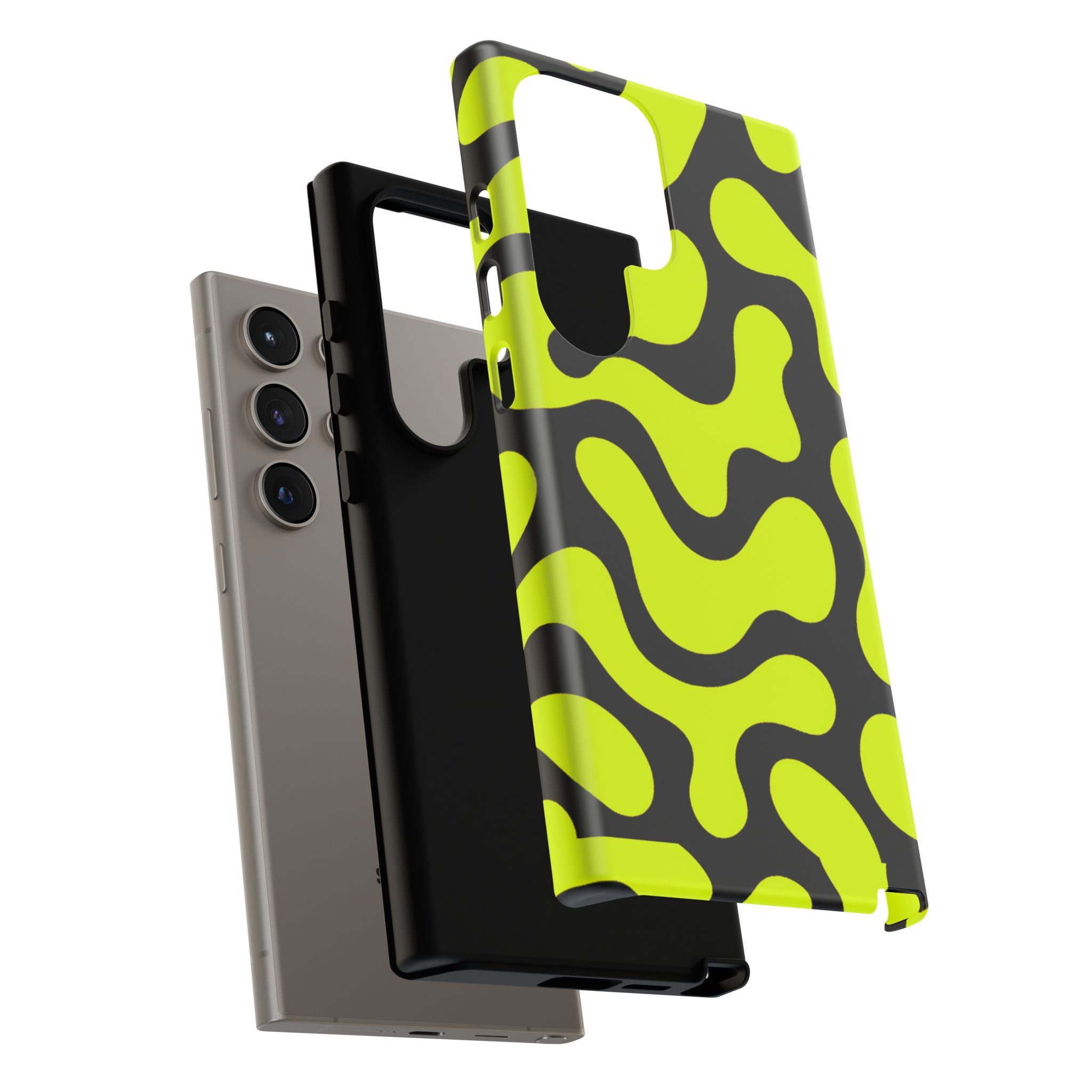 Bold Pattern Phone Case, Stylish Protective Cover, Unique Gift for Tech Lovers, Trendy Mobile Accessory, Rejuvenate Your Style