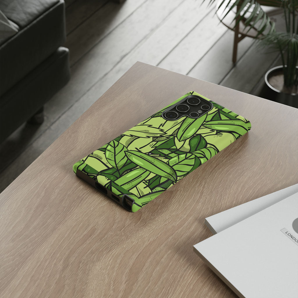 Leafy Green Phone Case - Tough Cases, Eco-Friendly Gadget Cover, Nature-Inspired Accessories, Unique Gift for Nature Lovers, Stylish [...]