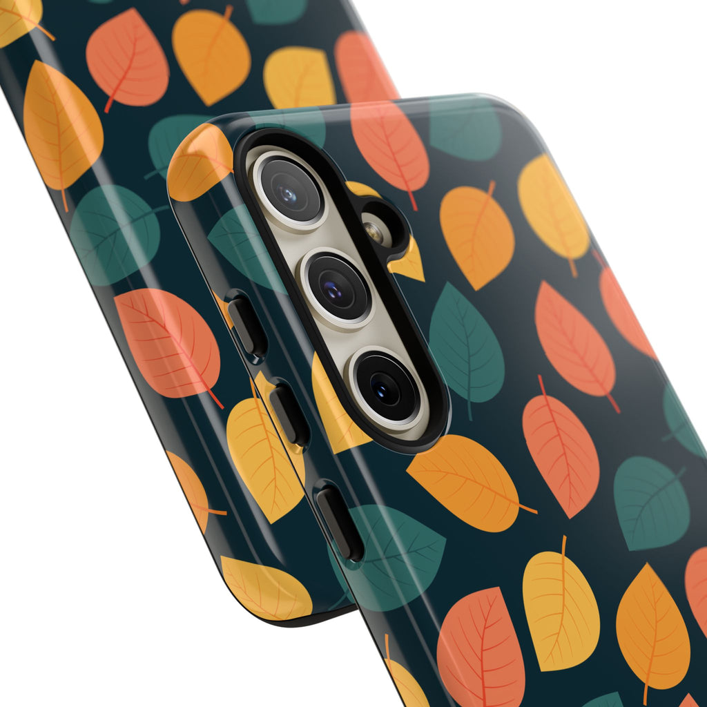 Autumn Leaves Phone Case - Protective Cell Phone Cover, Fall Aesthetic, Nature Lover Gift, Seasonal Accessories, Eco-Friendly Case