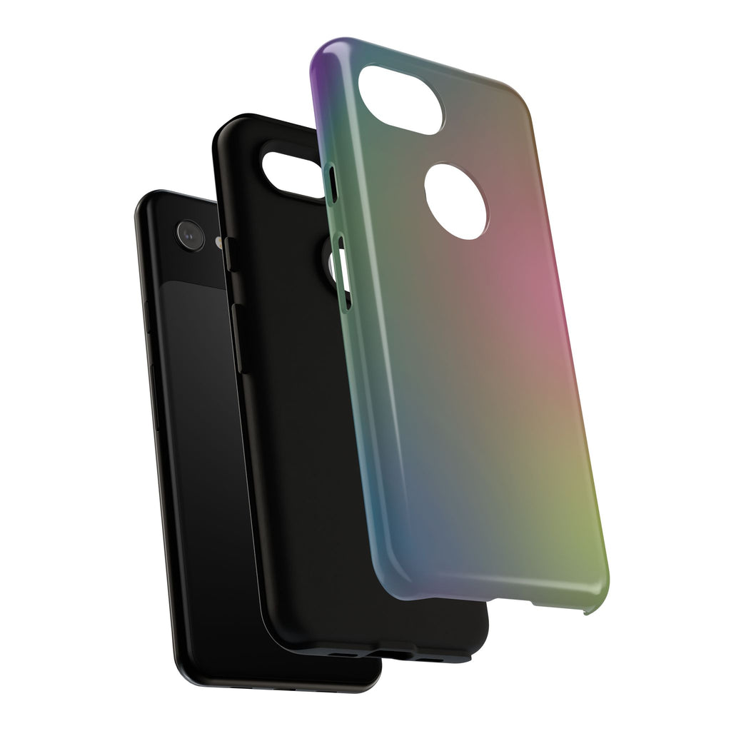 Gradient Phone Case - Protective Cover for iPhone, Stylish Mobile Accessory, Unique Gift for Her, Phone Protection, Trendy Phone Cases