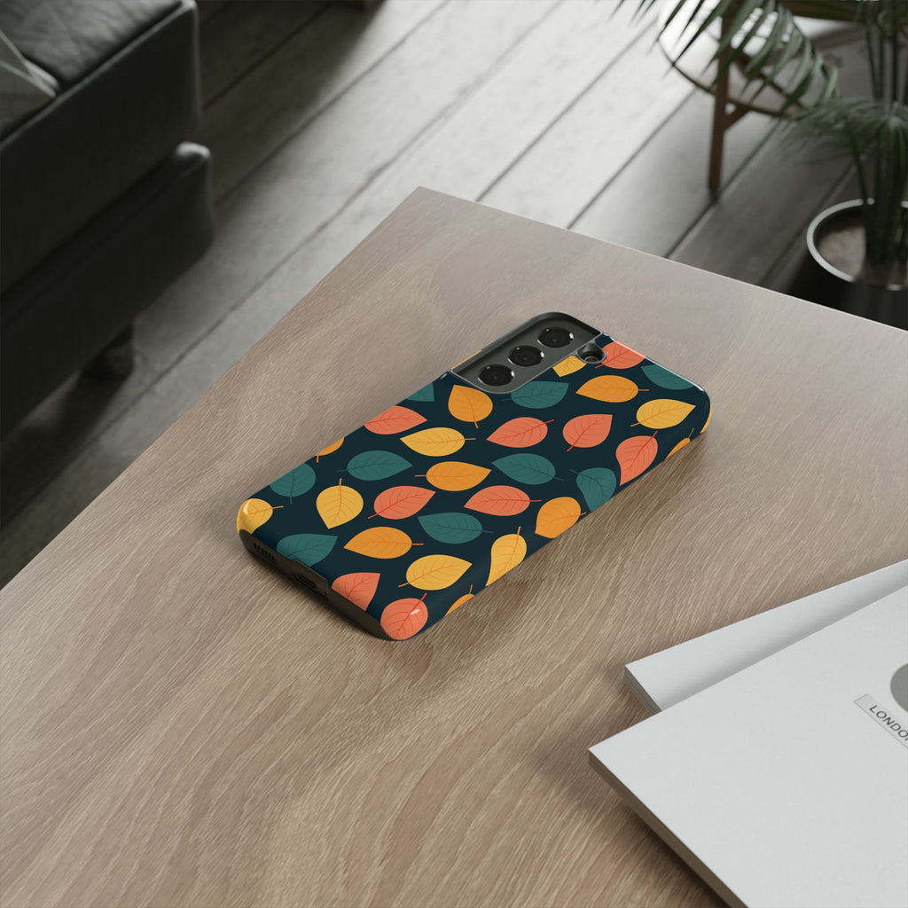 Autumn Leaves Phone Case - Protective Cell Phone Cover, Fall Aesthetic, Nature Lover Gift, Seasonal Accessories, Eco-Friendly Case