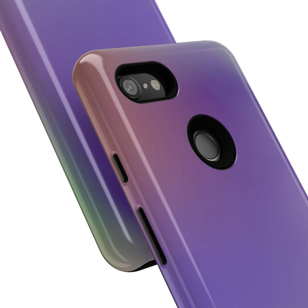 Colorful Phone Case, Tough Phone Cover, Gradient Design Case, Stylish Mobile Accessories, Unique Gift for Her