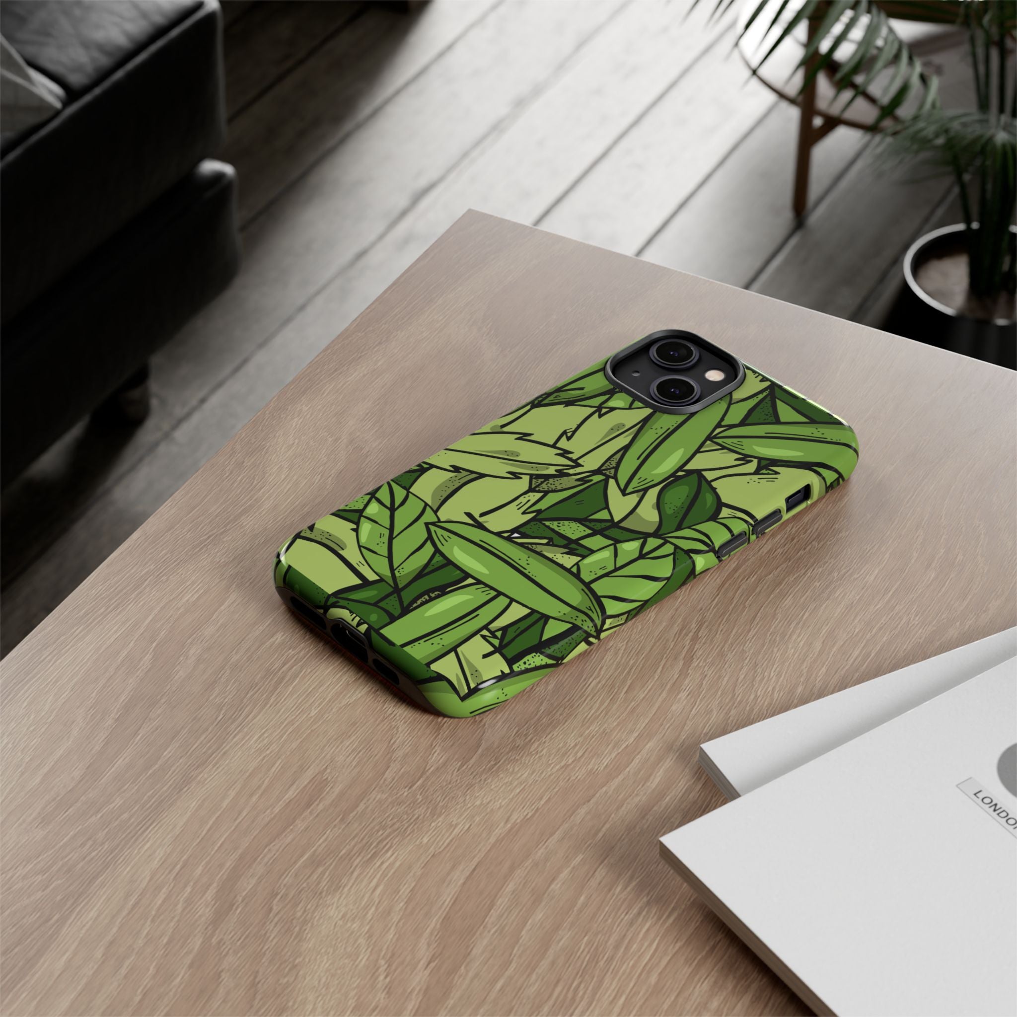 Leafy Green Phone Case - Tough Cases, Eco-Friendly Gadget Cover, Nature-Inspired Accessories, Unique Gift for Nature Lovers, Stylish [...]