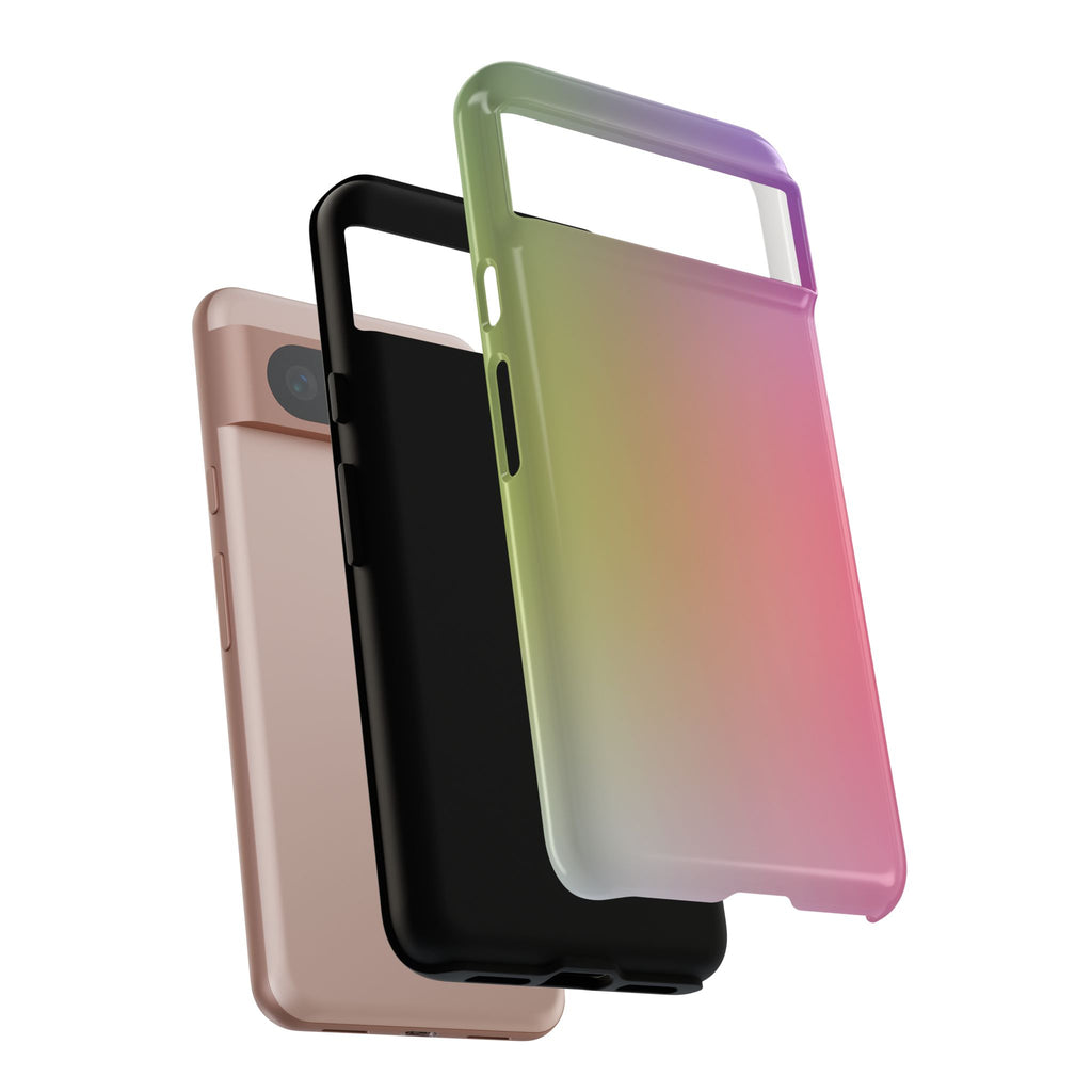 Gradient Phone Case, Tough Cases, Colorful Tech Accessory, Modern Phone Protection, Trendy Gift for Friends, Birthday, Holidays