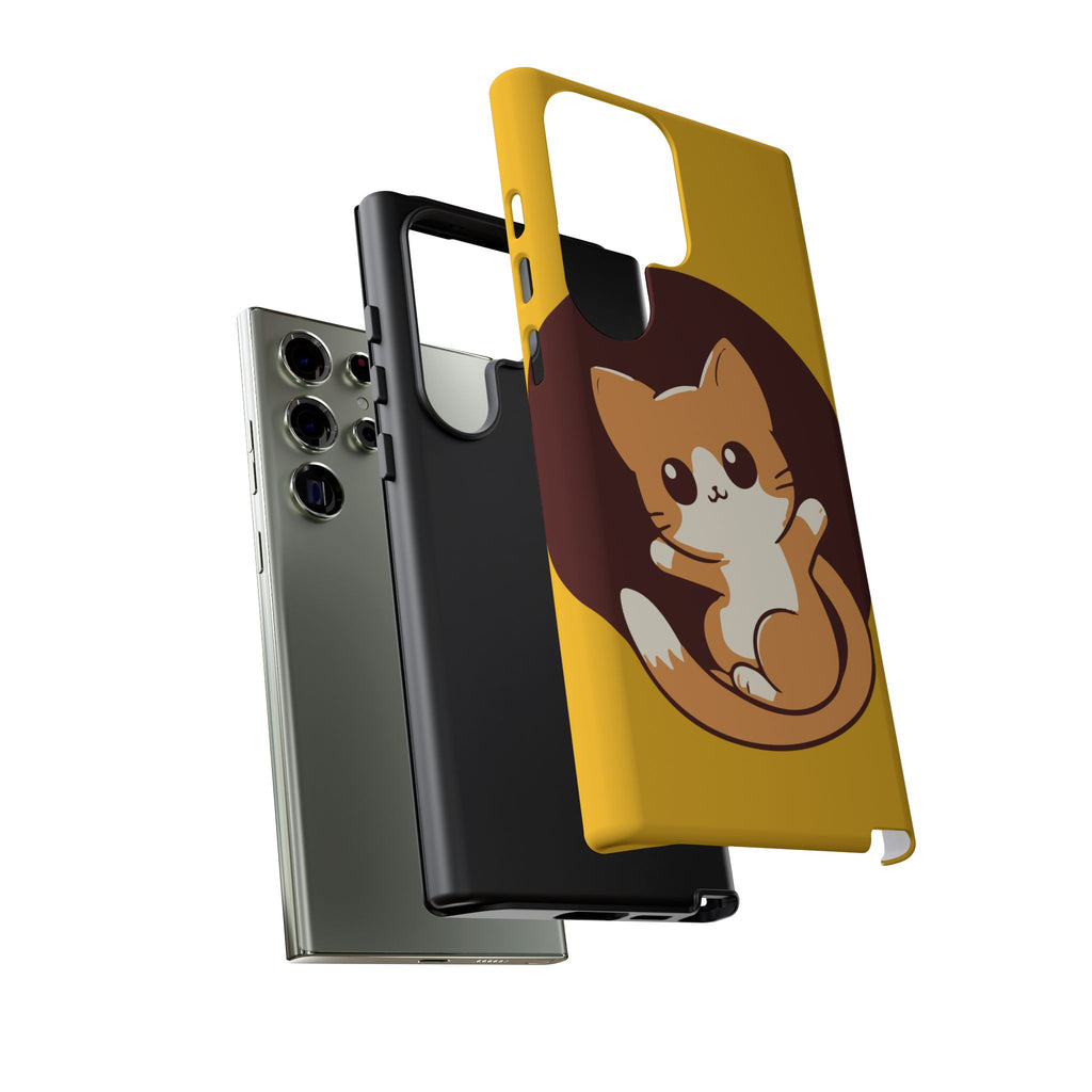 Cute Cat Phone Case | Tough Cases for Cat Lovers, Animal Design, Fun Gift, Unique Case, Durable Protection