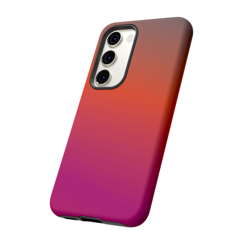 Gradient Phone Case, Custom Tough Case, Durable Phone Accessory, Vibrant Design, Gift for Tech Lovers, Birthday and Holiday Present