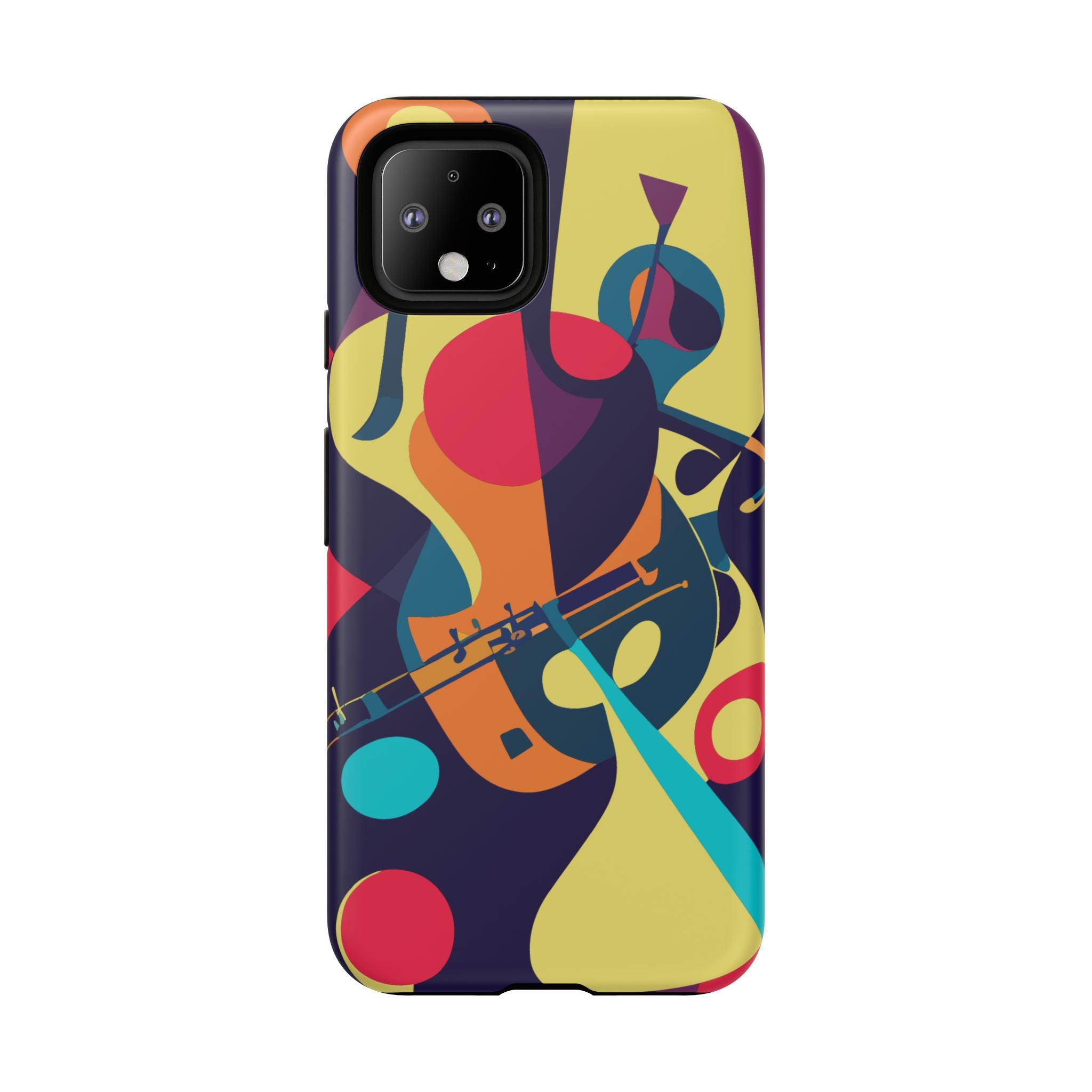 Vibrant Guitar Phone Case - Tough Cases for Music Lovers, Colorful Phone Cover, Gifts for Musicians, Artistic Mobile Accessories, [...]