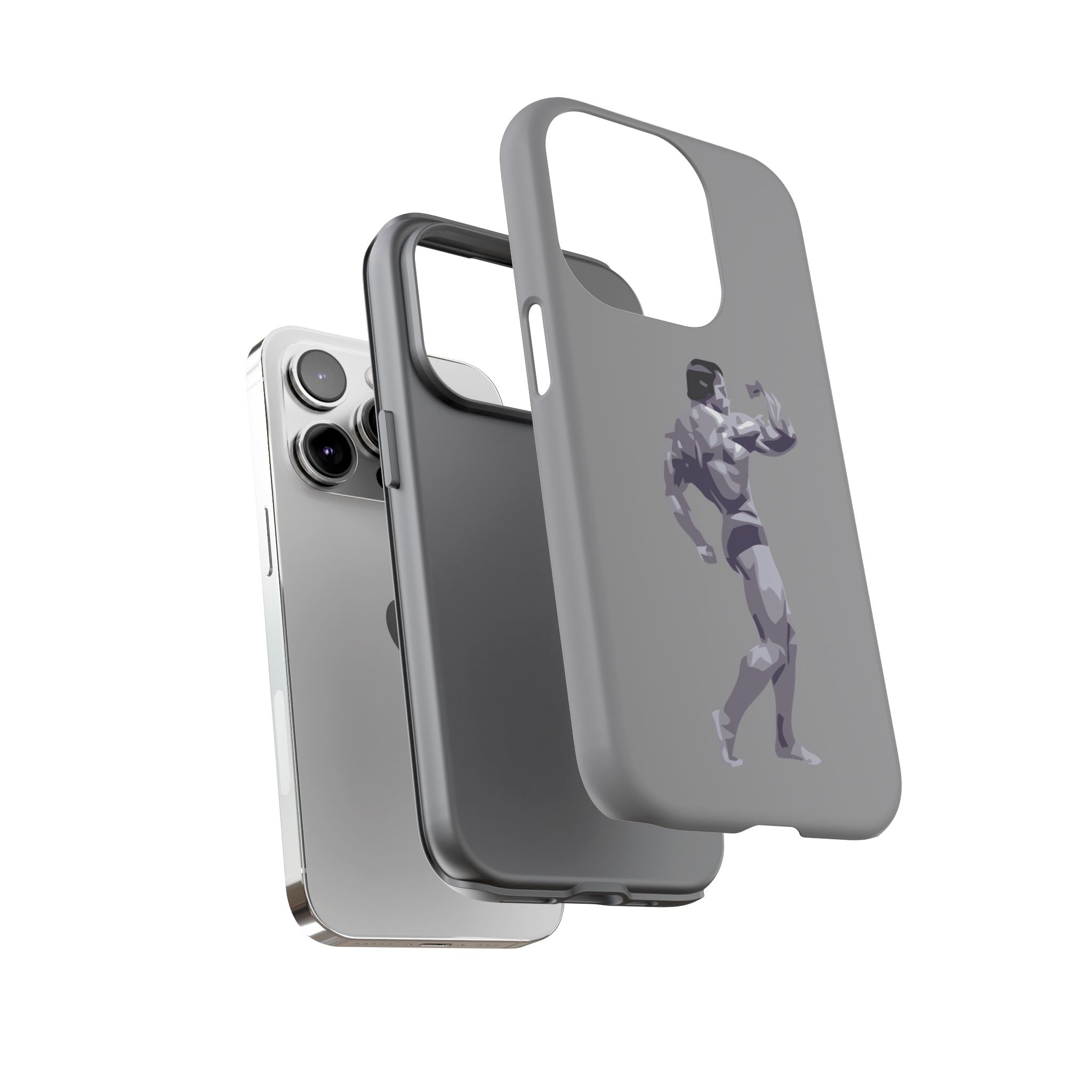 Muscle Man Phone Case - Tough Cases, Martial Arts Gift, Gym Lover Accessories, Inspirational Phone Cover, Unique Tech Gift