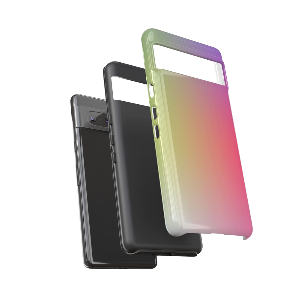 Gradient Phone Case, Tough Cases, Colorful Tech Accessory, Modern Phone Protection, Trendy Gift for Friends, Birthday, Holidays