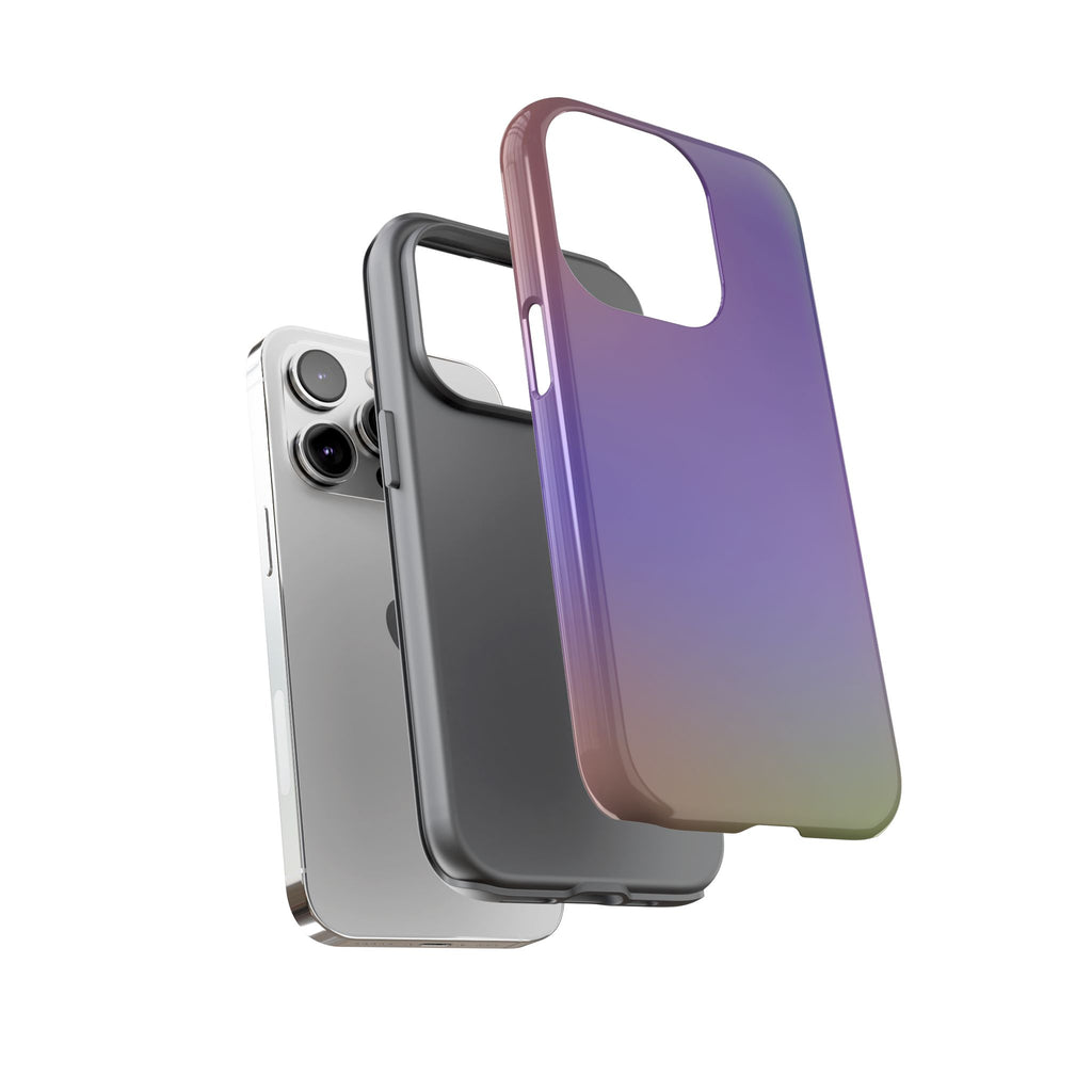 Colorful Phone Case, Tough Phone Cover, Gradient Design Case, Stylish Mobile Accessories, Unique Gift for Her