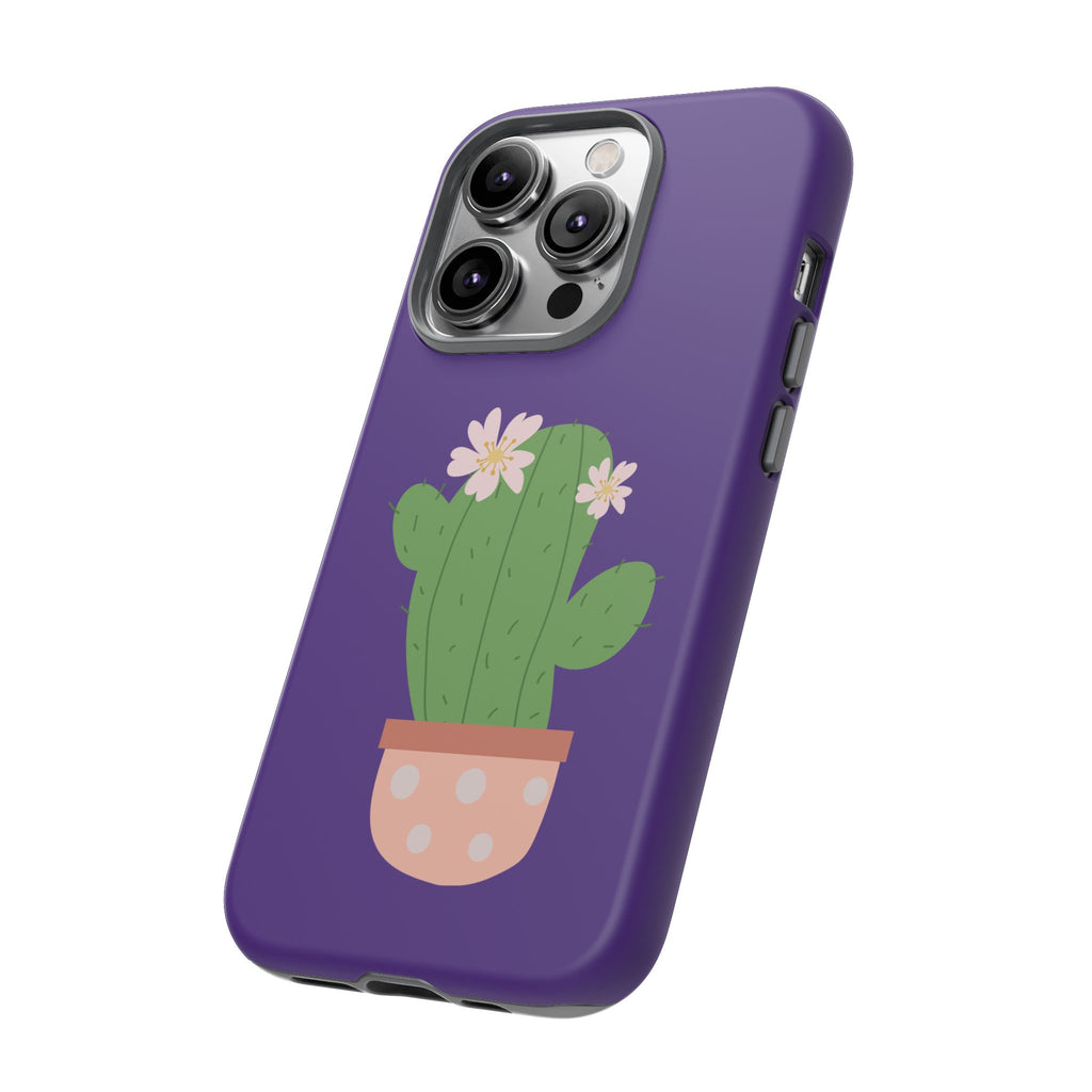 Cactus Phone Case, Tough Cases, Cute Floral, Trending Design, Unique Gift, Phone Accessories, Summer Vibe, Nature Lover