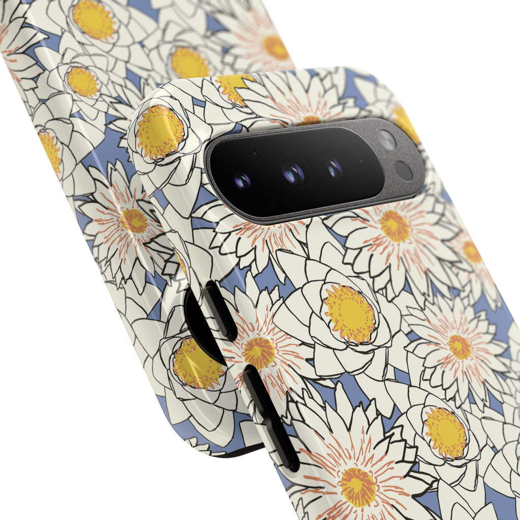 Stylish Phone Case, Floral Protective Cover, Gift for Nature Lovers, Trendy Tech Accessory, Customizable Phone Case