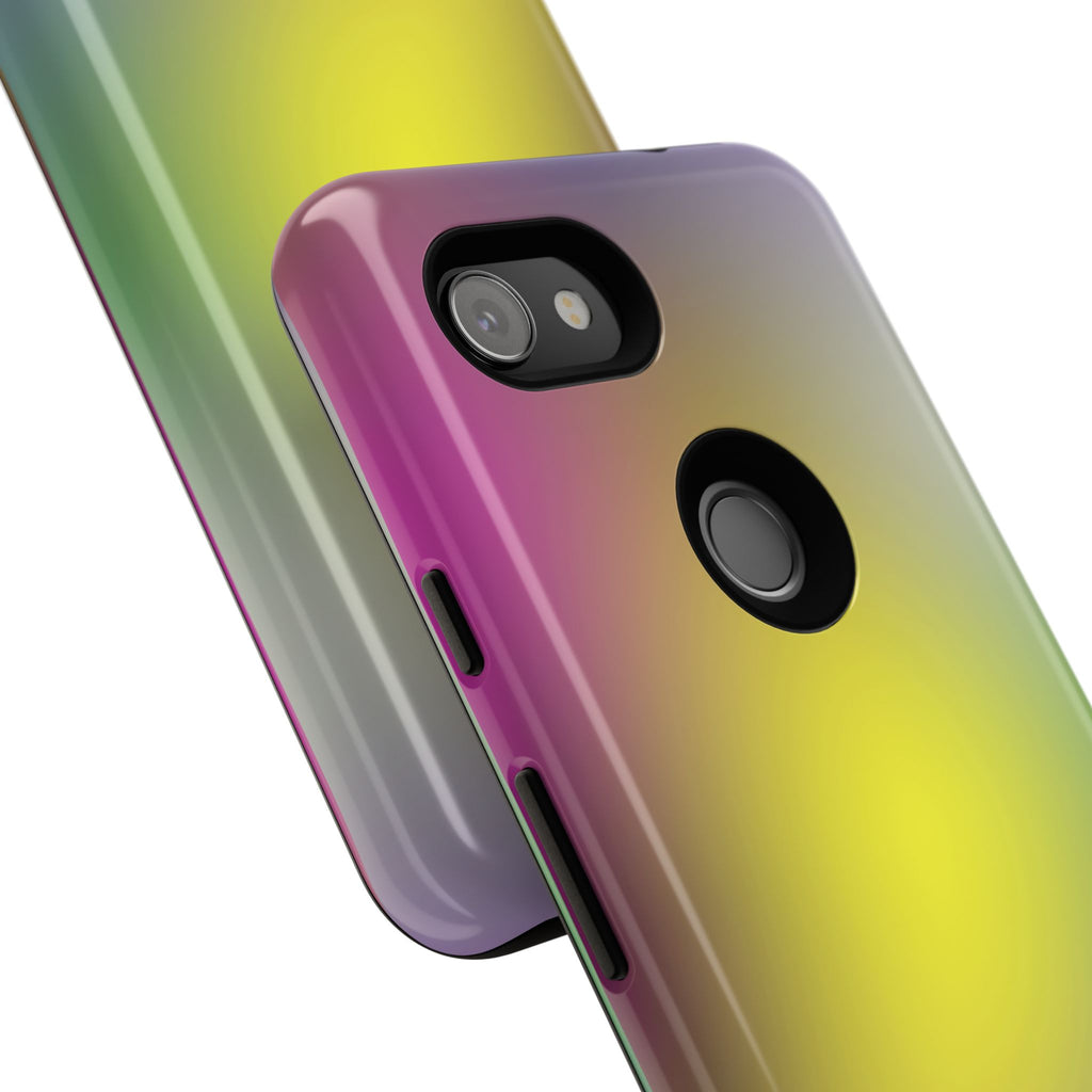 Colorful Tough Phone Case, Stylish Slim Cover, Durable Mobile Protection, Trendy Gift for Tech Lovers, Vibrant Phone Accessory