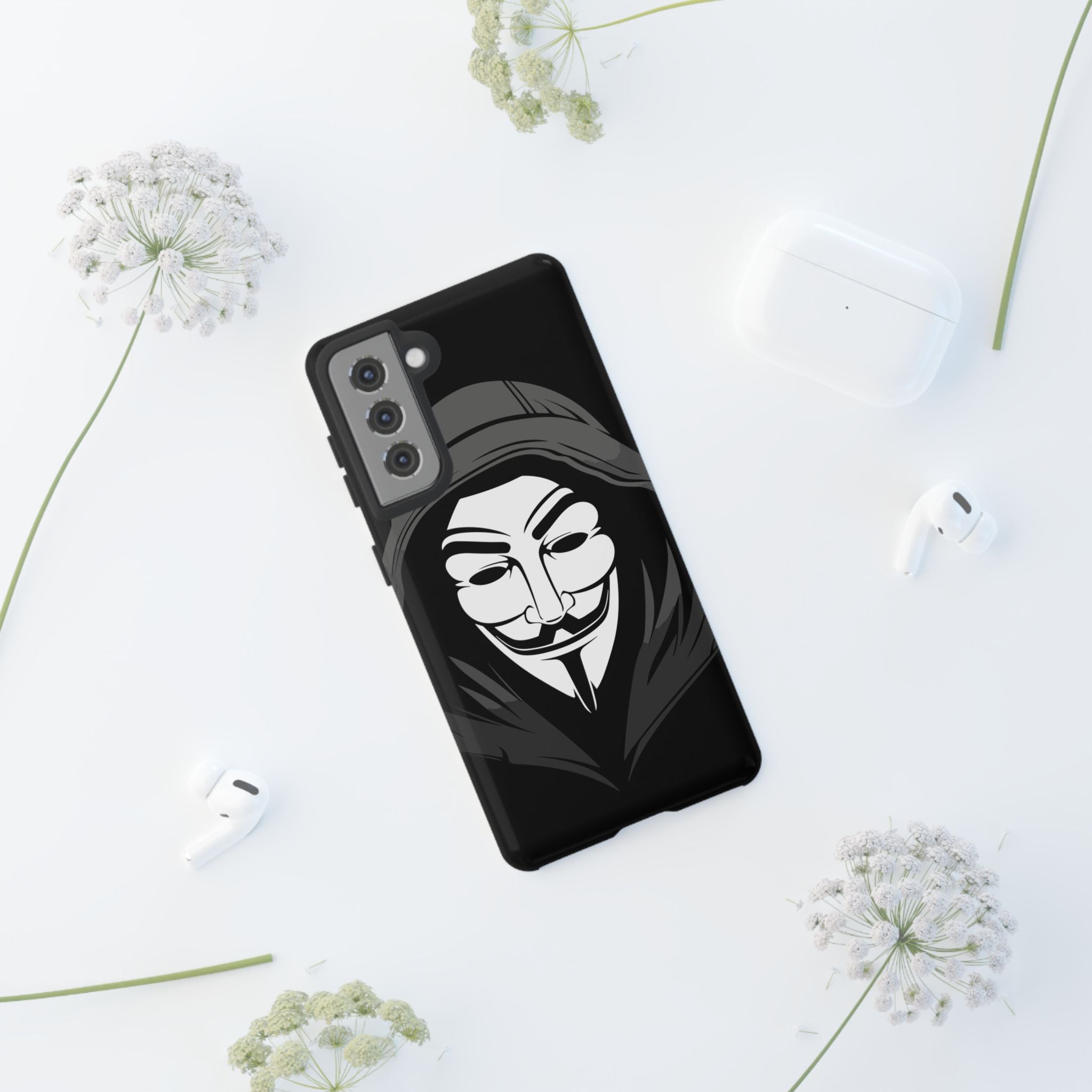Rebellious Phone Case with Guy Fawkes Design | Tough Cases, Unique Phone Cover, Gift for Tech Lovers, Aesthetic Phone Accessory, [...]