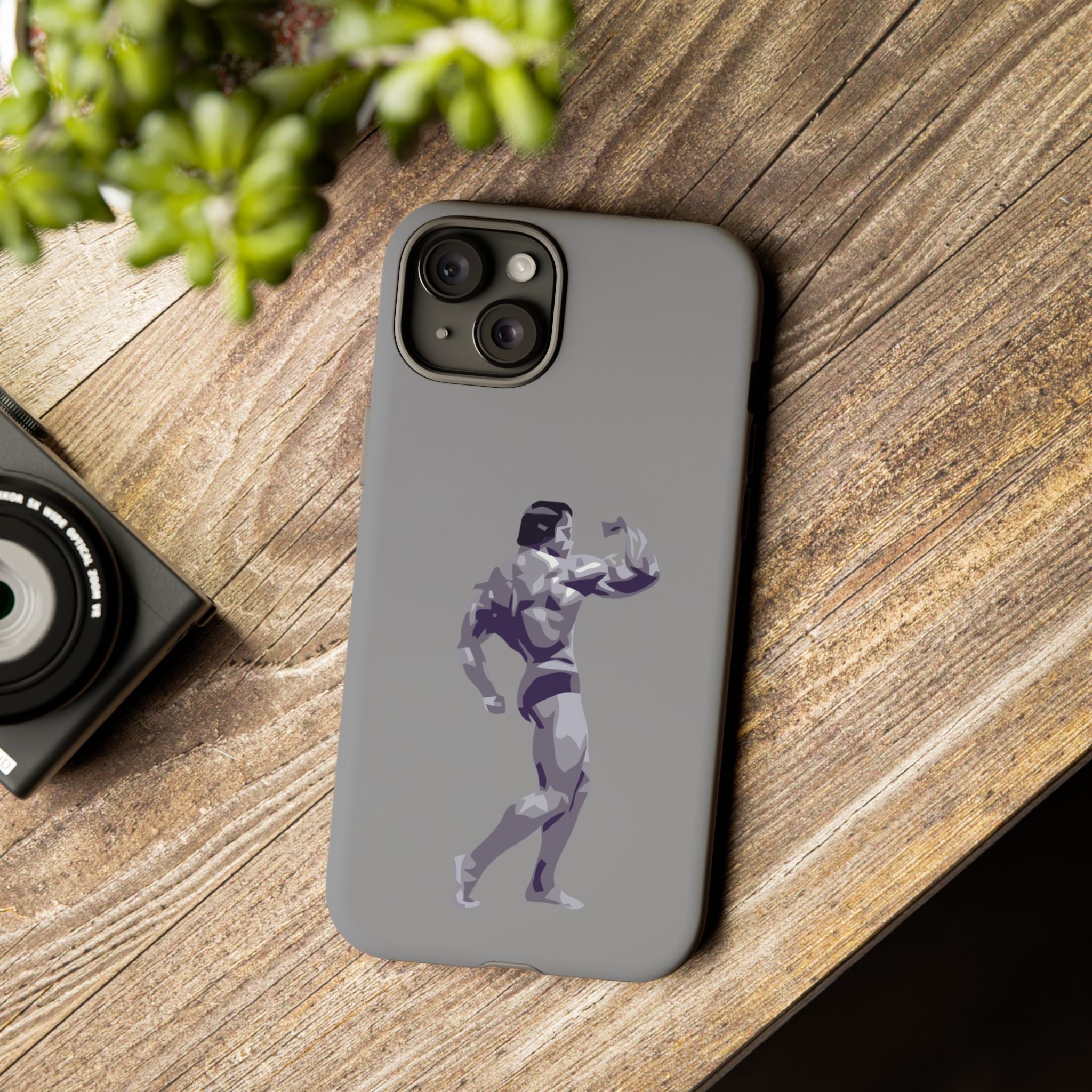Muscle Man Phone Case - Tough Cases, Martial Arts Gift, Gym Lover Accessories, Inspirational Phone Cover, Unique Tech Gift