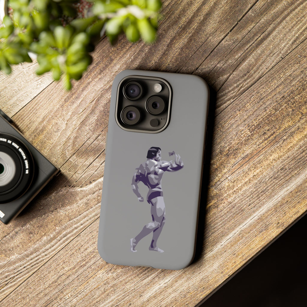 Muscle Man Phone Case - Tough Cases, Martial Arts Gift, Gym Lover Accessories, Inspirational Phone Cover, Unique Tech Gift