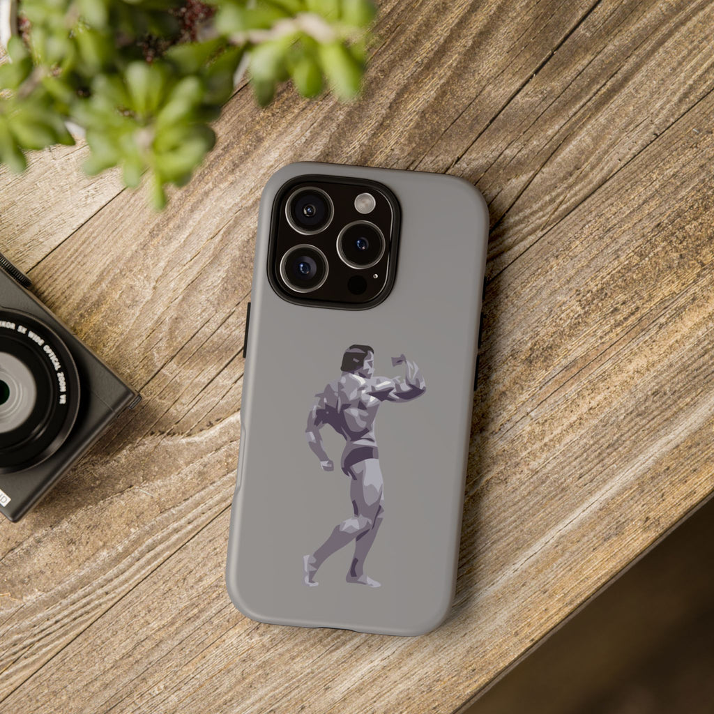 Muscle Man Phone Case - Tough Cases, Martial Arts Gift, Gym Lover Accessories, Inspirational Phone Cover, Unique Tech Gift