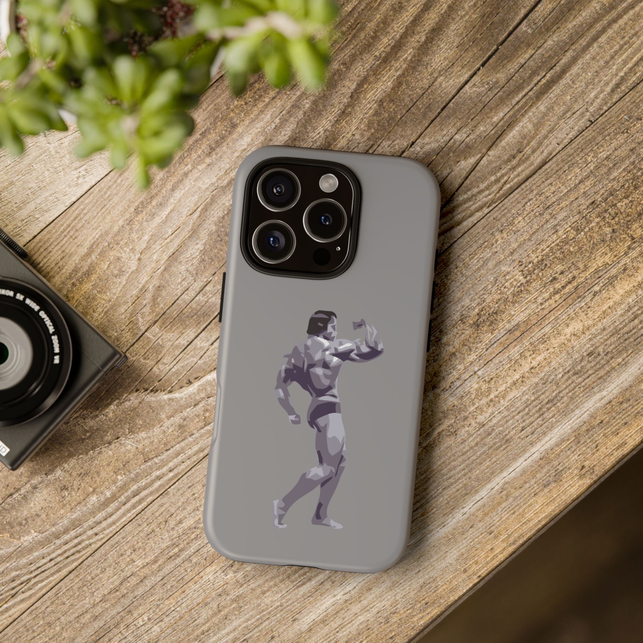 Muscle Man Phone Case - Tough Cases, Martial Arts Gift, Gym Lover Accessories, Inspirational Phone Cover, Unique Tech Gift