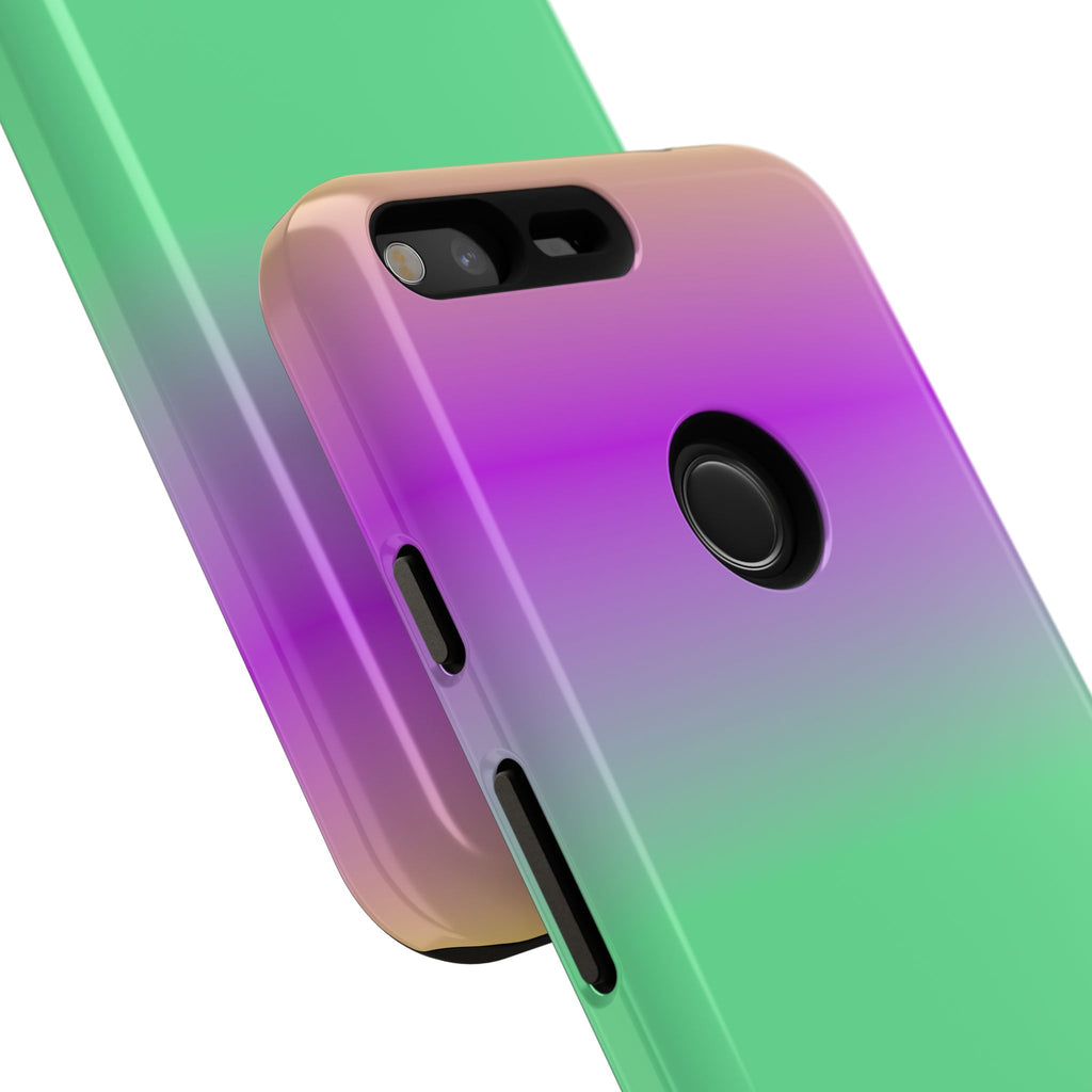 Vibrant Phone Case, Stylish Tech Accessory, Fun Gift Idea, Unique Mobile Cover, Trendy Gradient Design