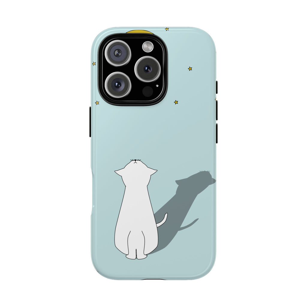 Cute Cat Phone Case, Tough Phone Cover, Pet Lover Gift, Unique Case, Animal Decor, Birthday Gift