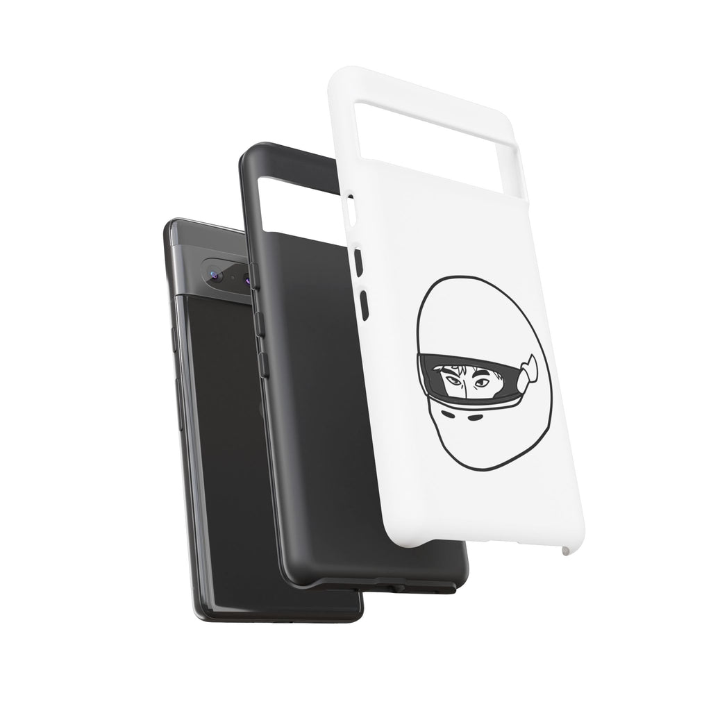 Stylish Phone Case with Racing Helmet Design | Tough Cases | Unique Gift, Motorcycle Enthusiast, Race Lover, Custom Accessory, Everyday Use