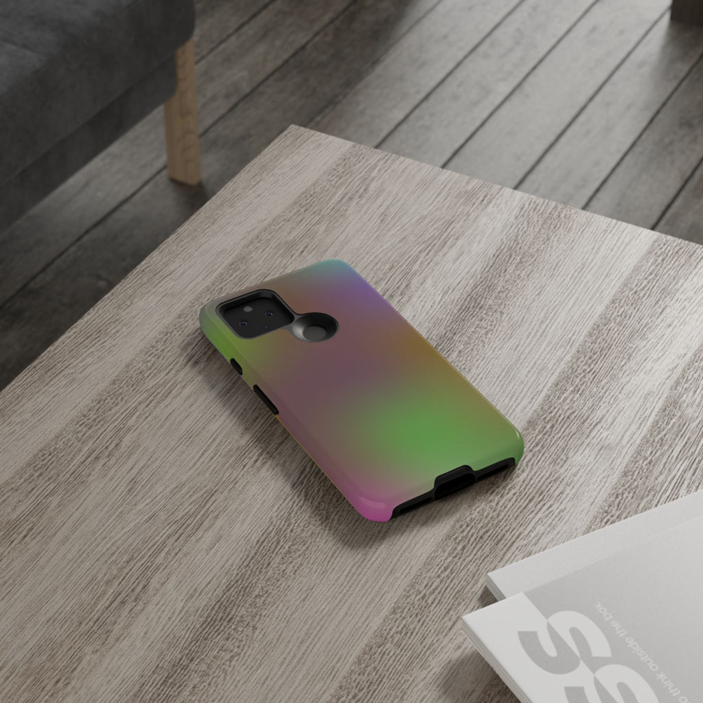 Colorful Gradient Phone Case, Tough Cases for Protection, Stylish Mobile Cover, Unique Gift, Modern Tech Accessory