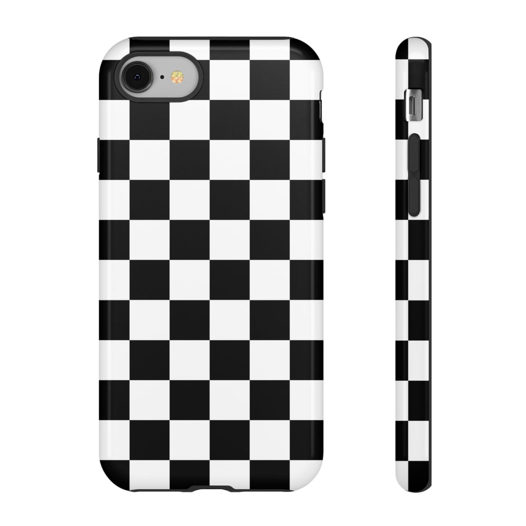 Stylish Checkered Phone Case | Trendy Protective Cover for iPhone, Gift for Teens, Fashion Accessory, Unique Design for All Occasions